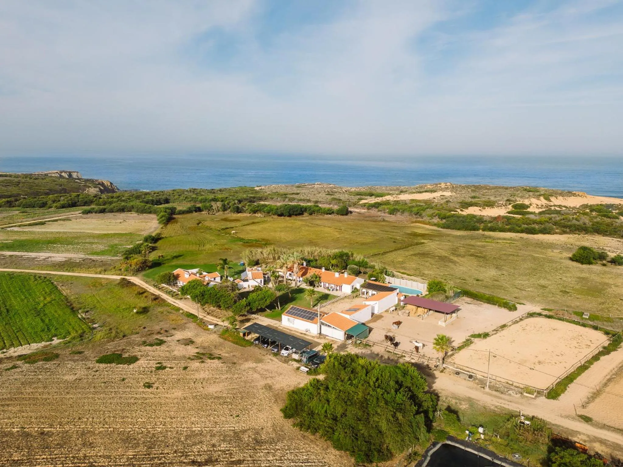 Bird's eye view in Monte Da Moita Nova