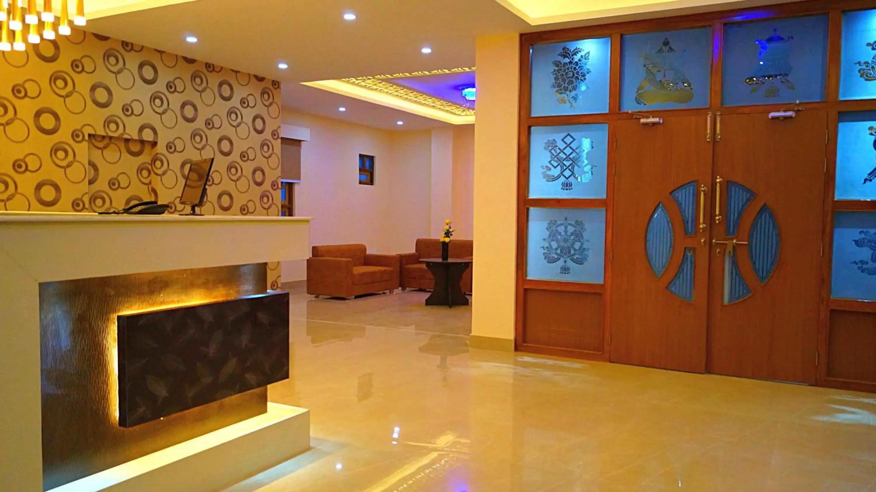 Living room in ShriGo Hotel Gangtok Living room in ShriGo Hotel Gangtok