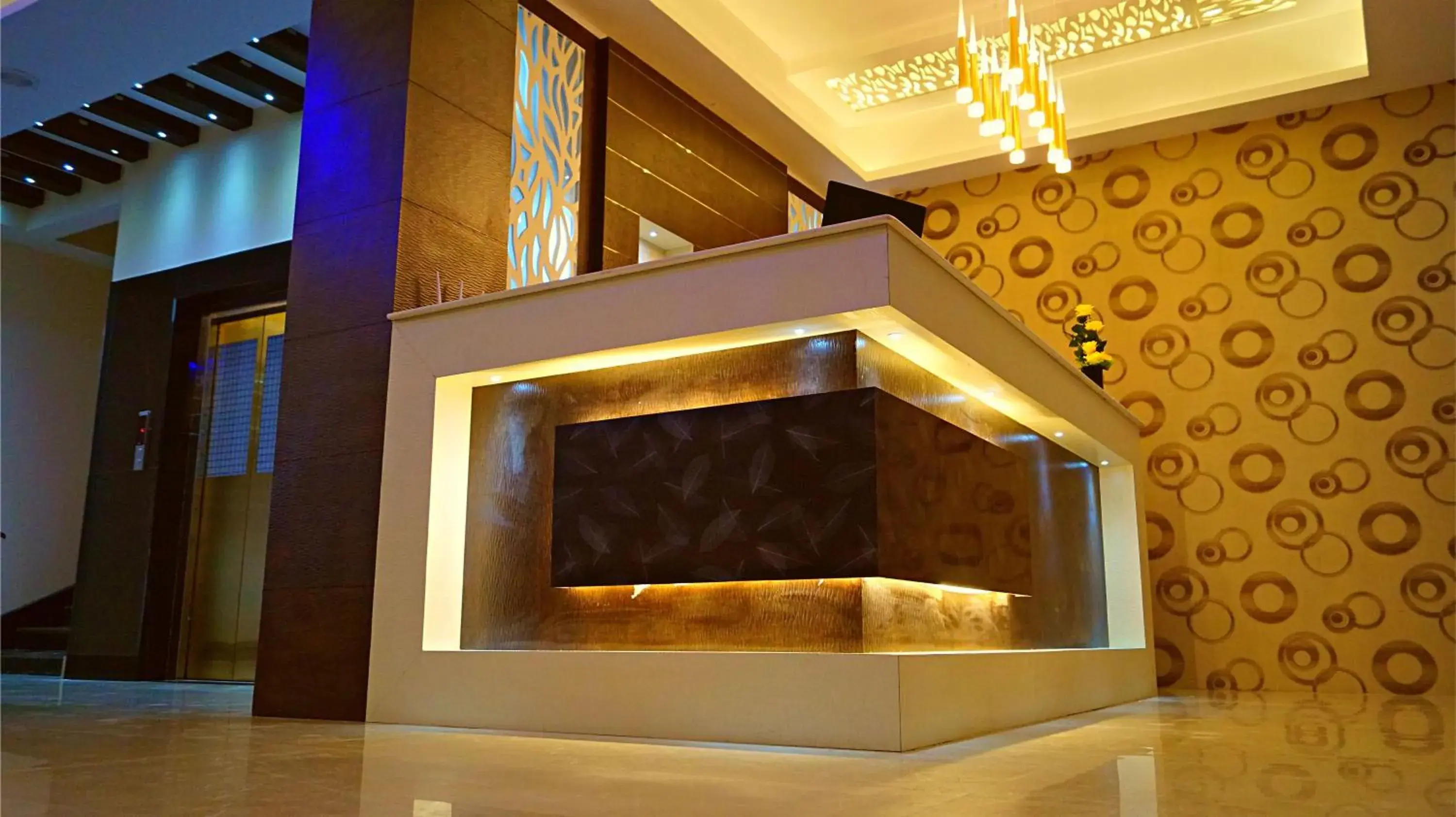 Lobby or reception in ShriGo Hotel Gangtok Lobby or reception in ShriGo Hotel Gangtok