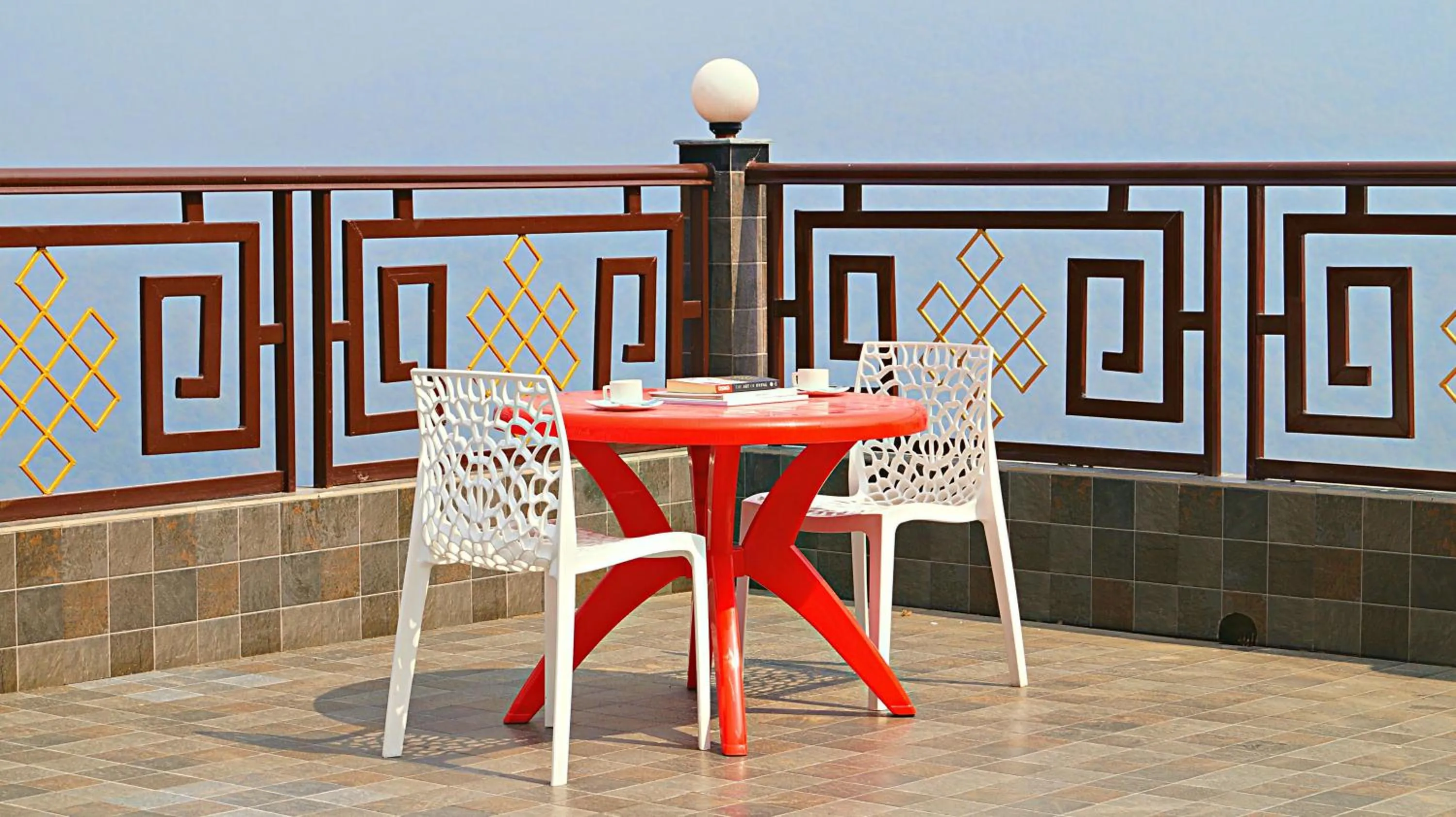 Balcony/Terrace in ShriGo Hotel Gangtok