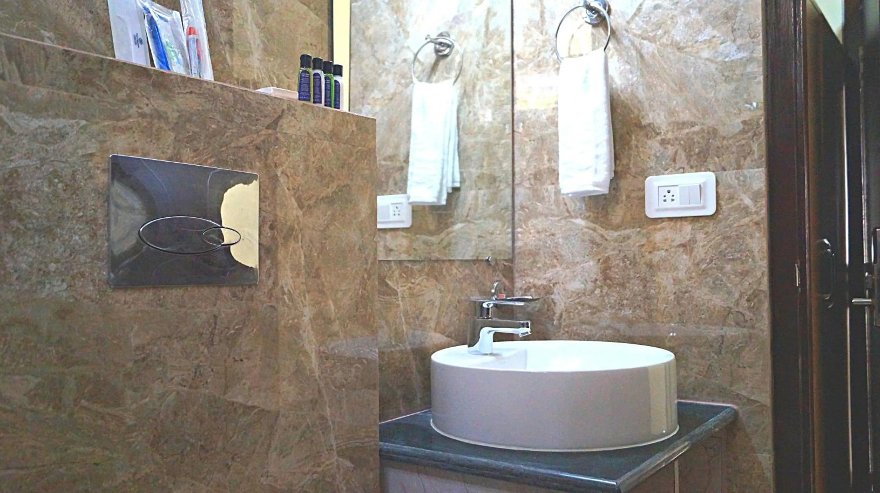 Bathroom in ShriGo Hotel Gangtok