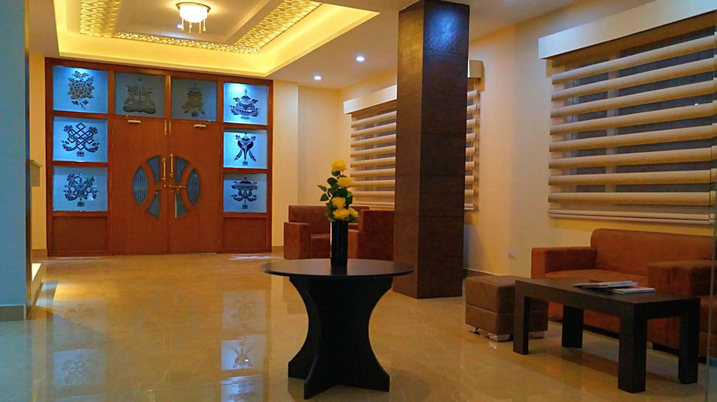 Living room in ShriGo Hotel Gangtok Living room in ShriGo Hotel Gangtok