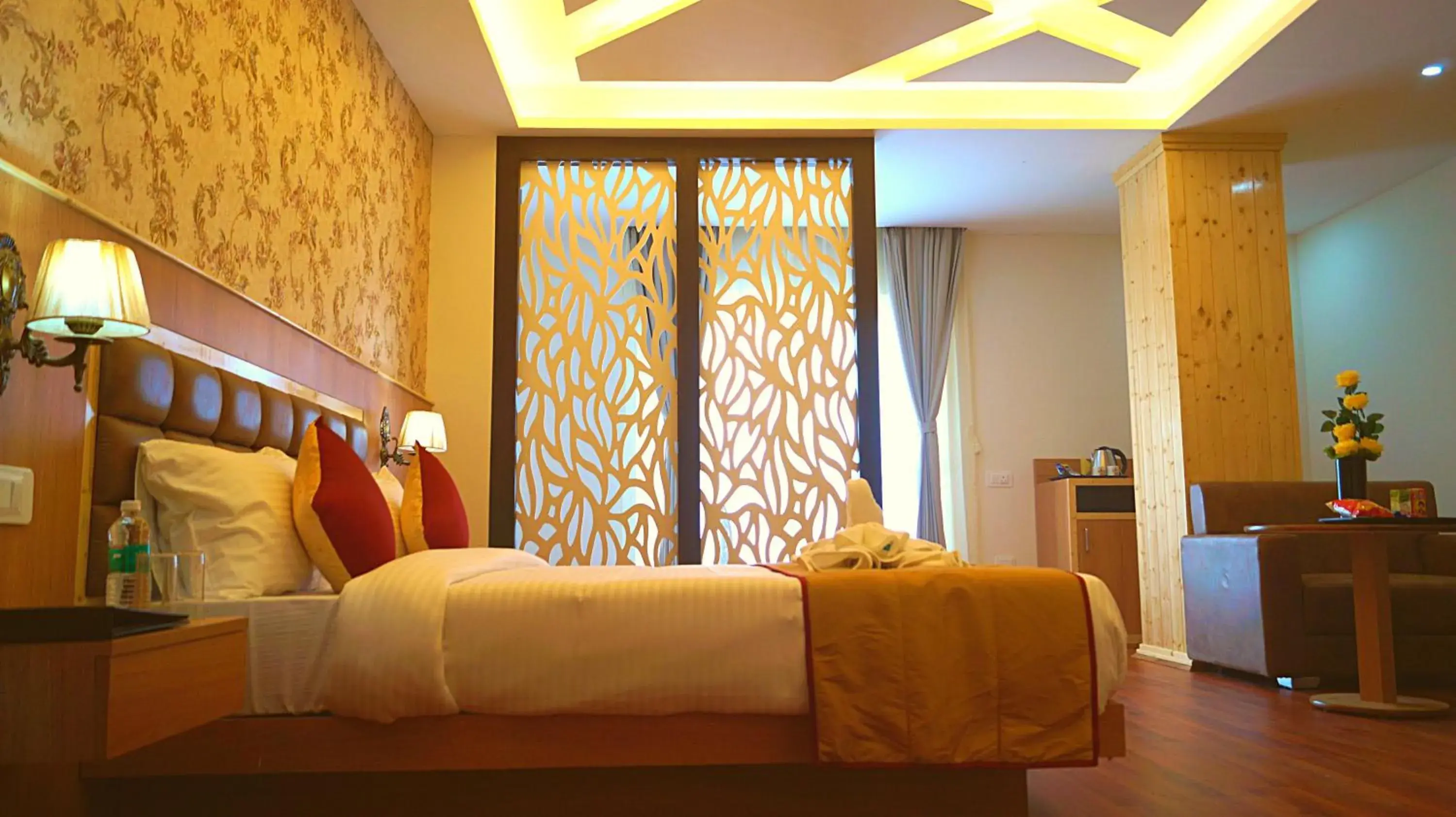 Bedroom in ShriGo Hotel Gangtok Bedroom in ShriGo Hotel Gangtok