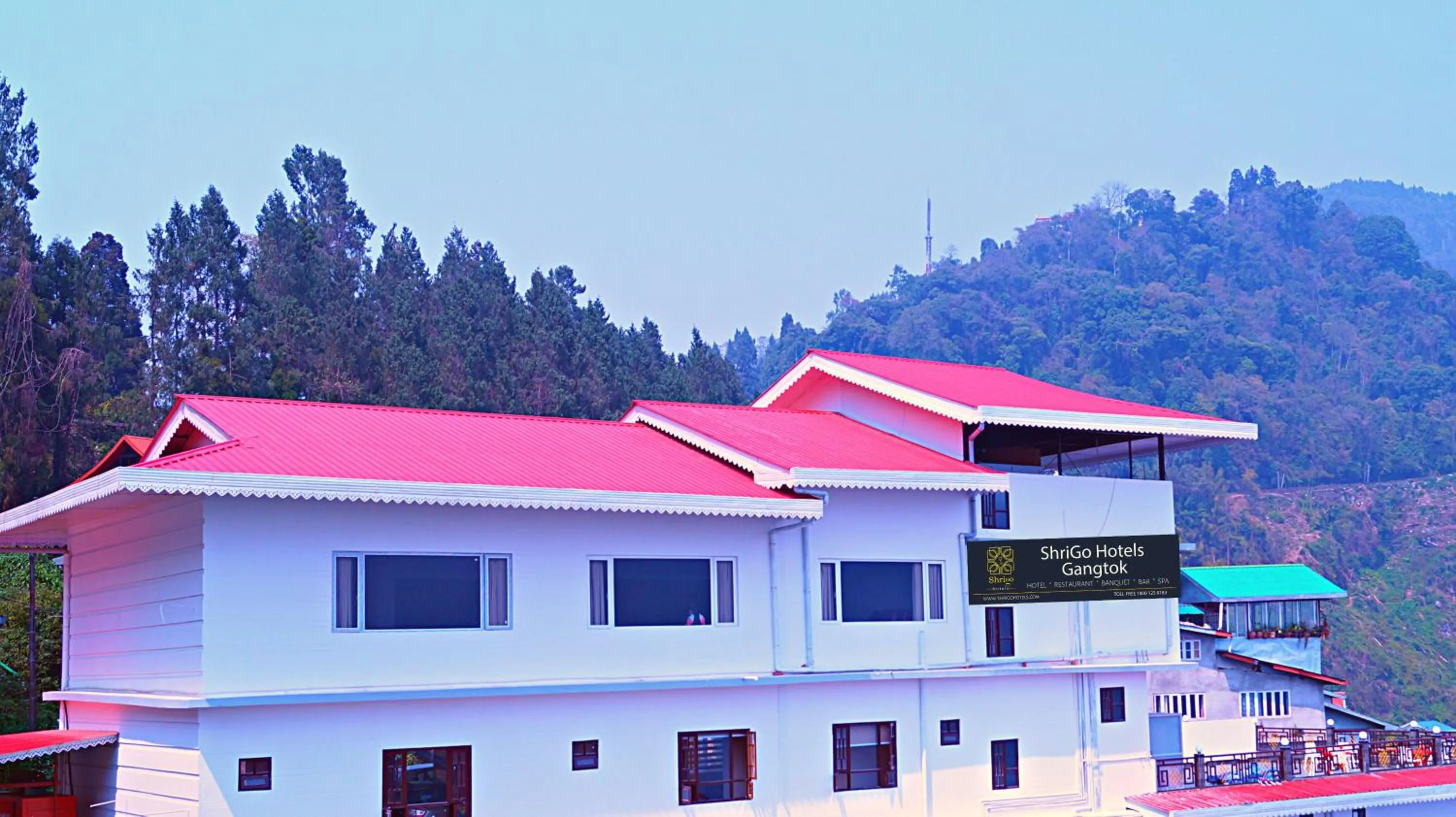 Property building in ShriGo Hotel Gangtok