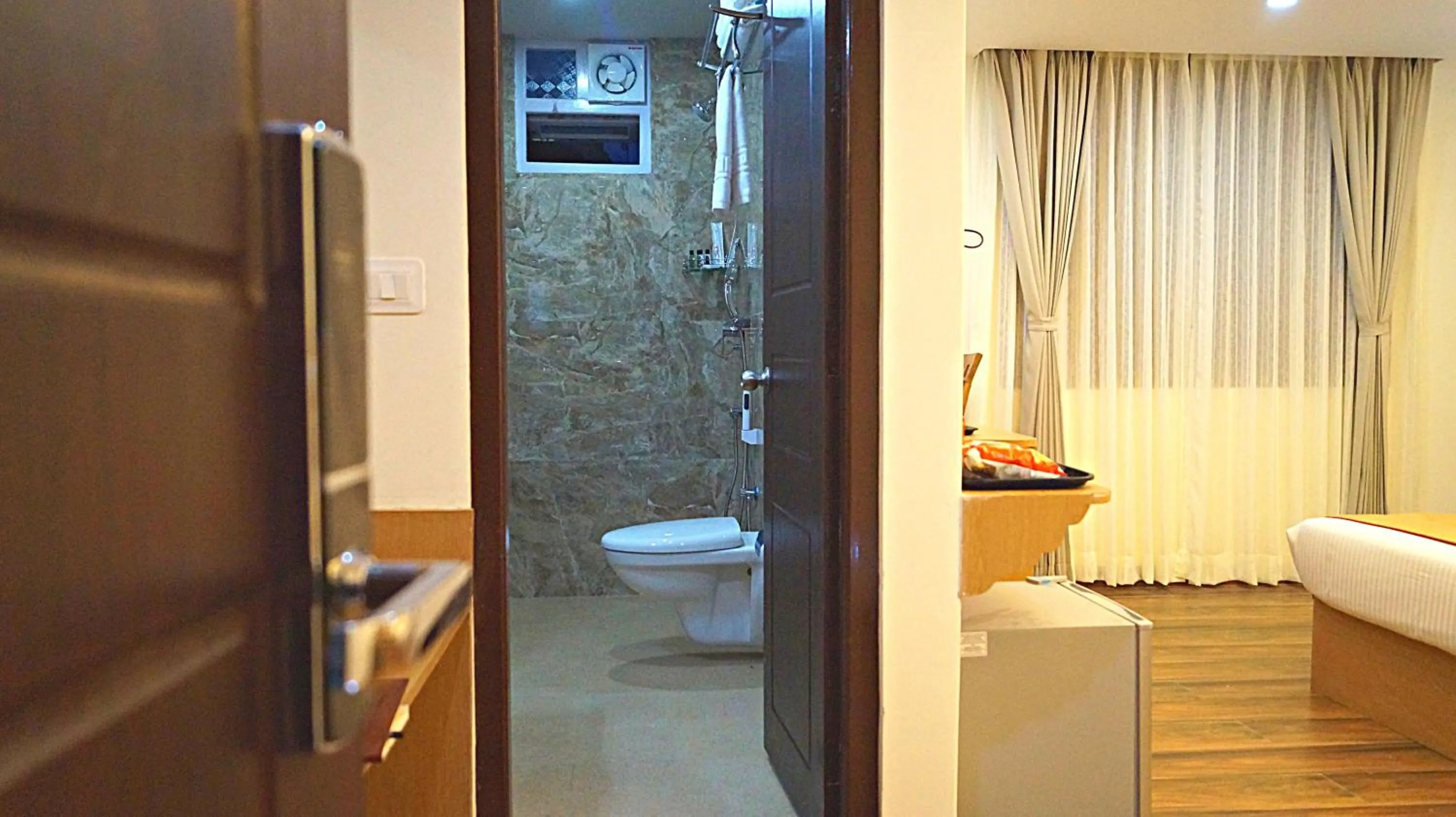 Bathroom in ShriGo Hotel Gangtok