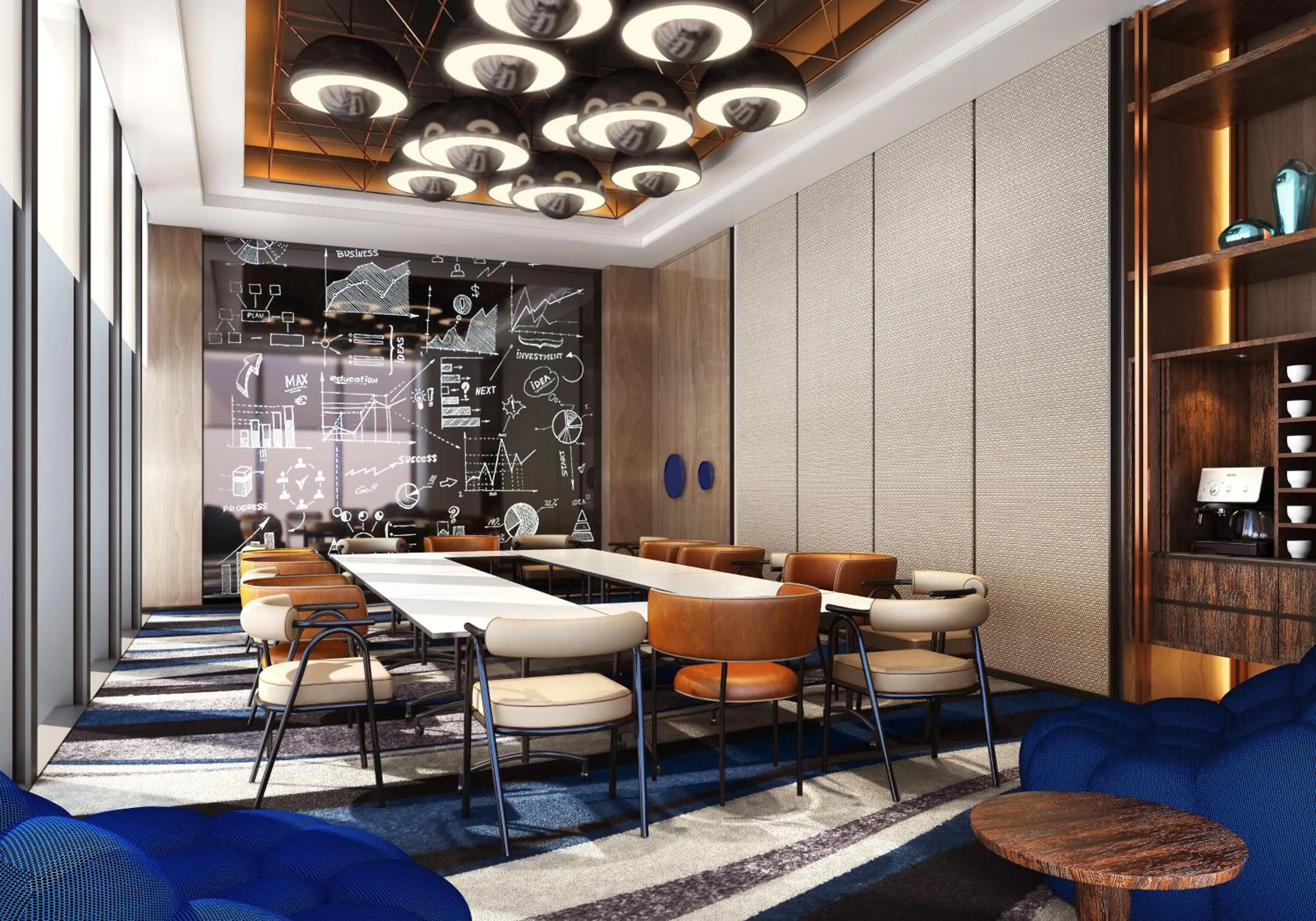 Meeting/conference room in Hotel Indigo Suzhou Grand Canal by IHG