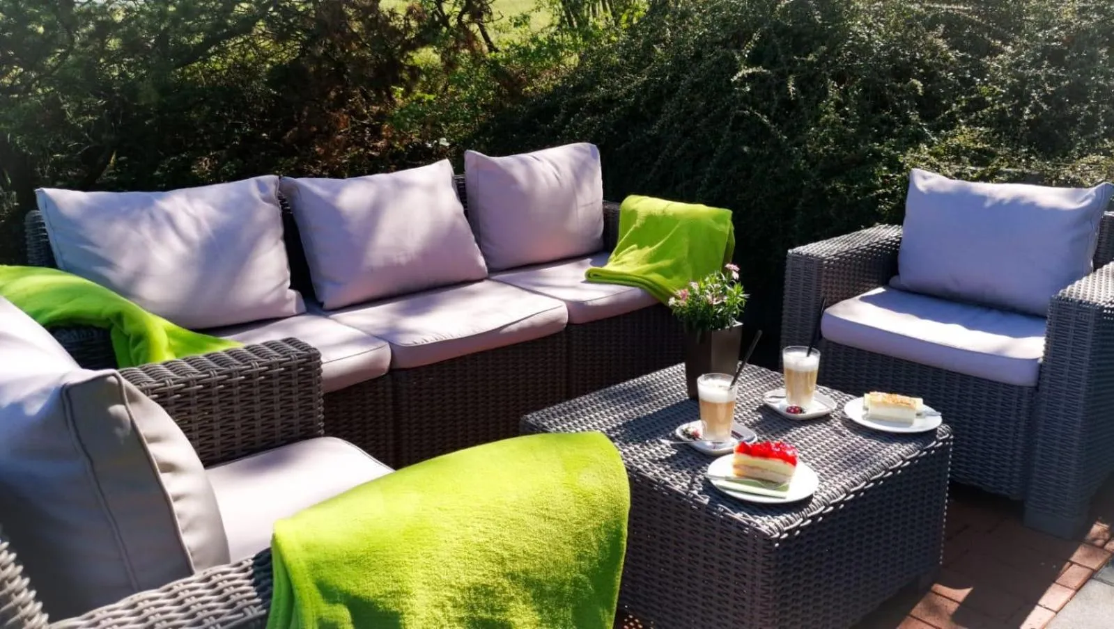 Balcony/Terrace in Kurhotel Bad Rodach an der ThermeNatur