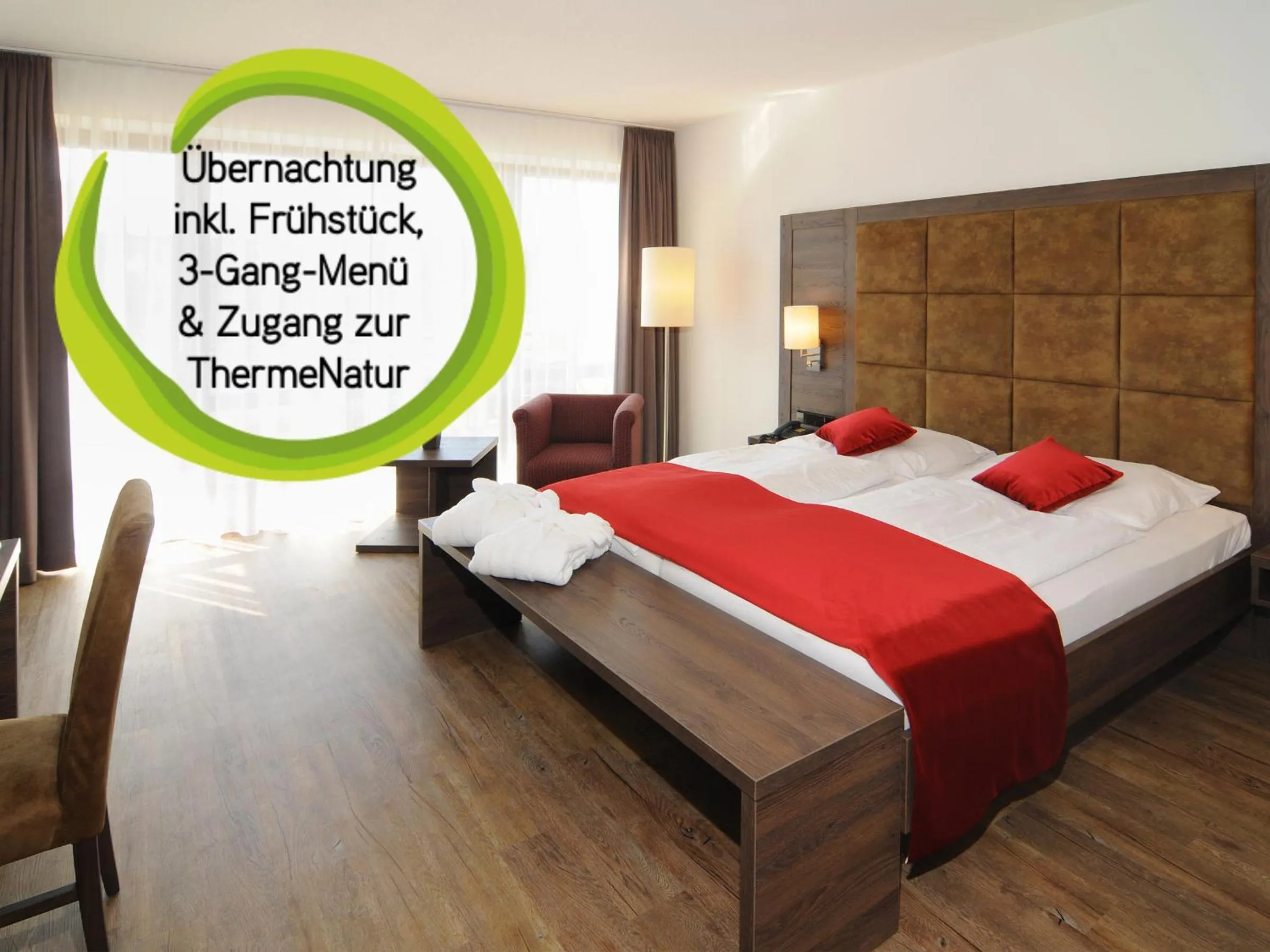 Bedroom, Bed in Kurhotel Bad Rodach an der ThermeNatur