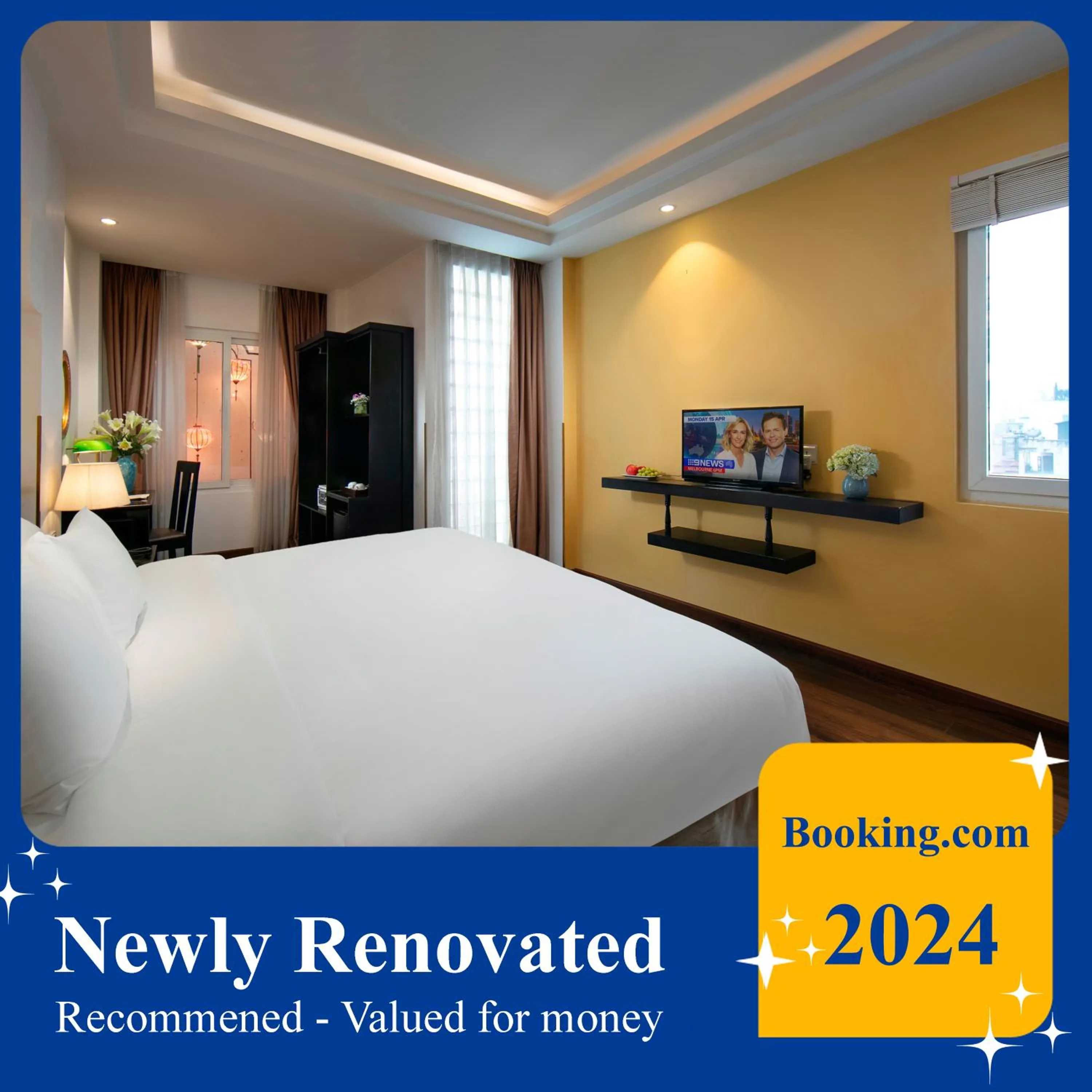 Property building, Bed in Hanoi Harmonia Hotel & Spa