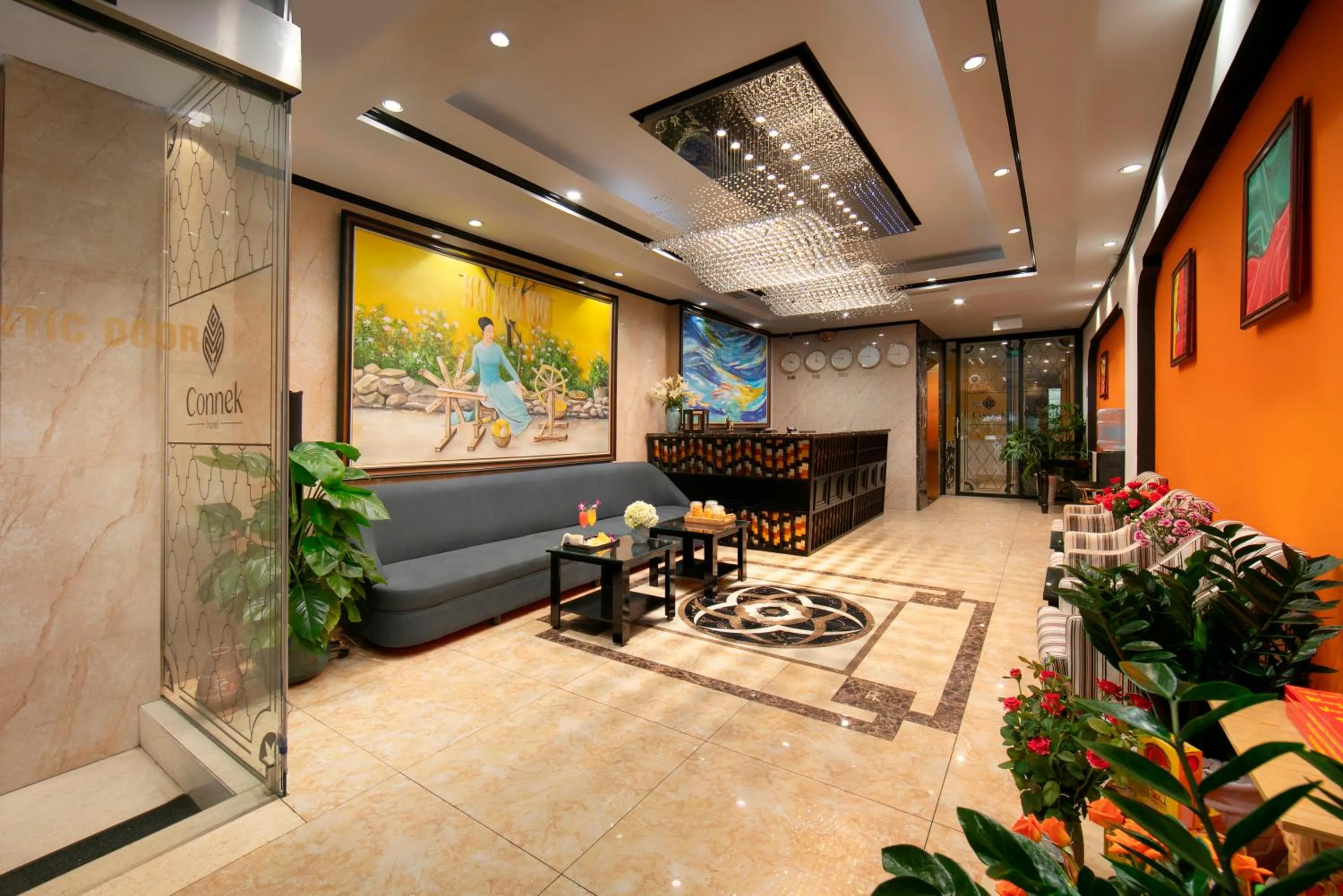 Lobby or reception in Hanoi Harmonia Hotel & Spa