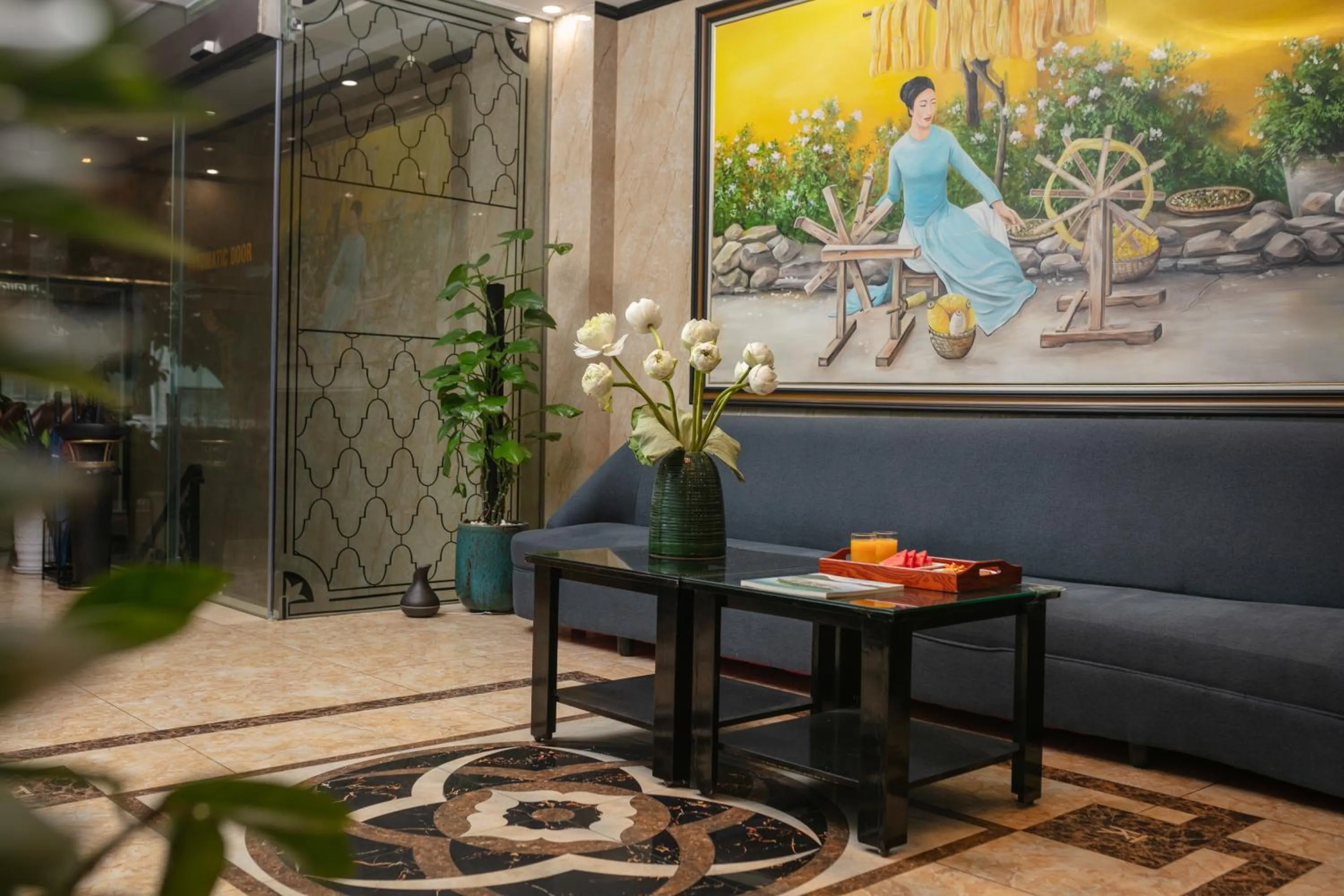 Lobby or reception in Hanoi Harmonia Hotel & Spa