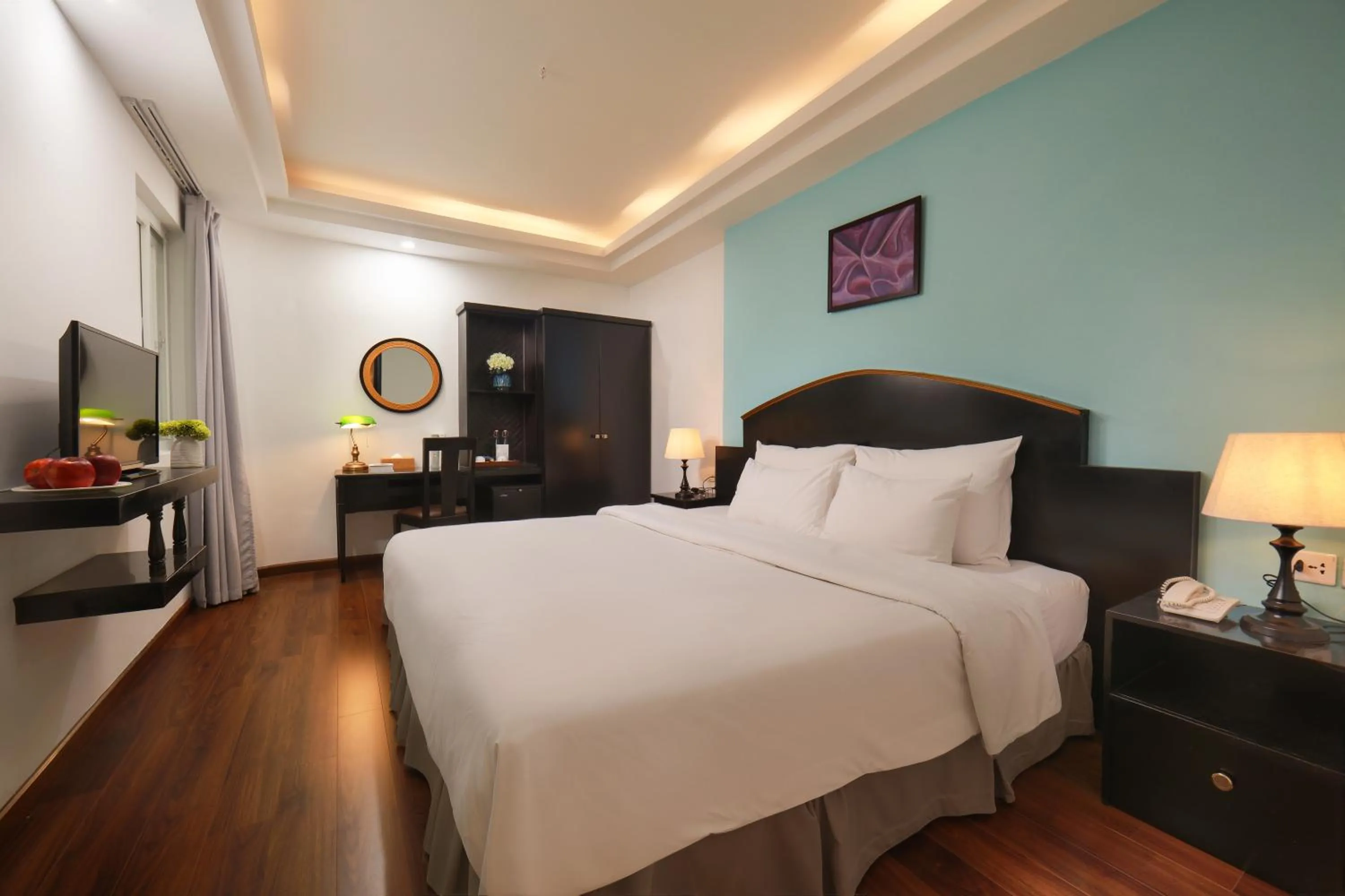 Bedroom, Bed in Hanoi Harmonia Hotel & Spa