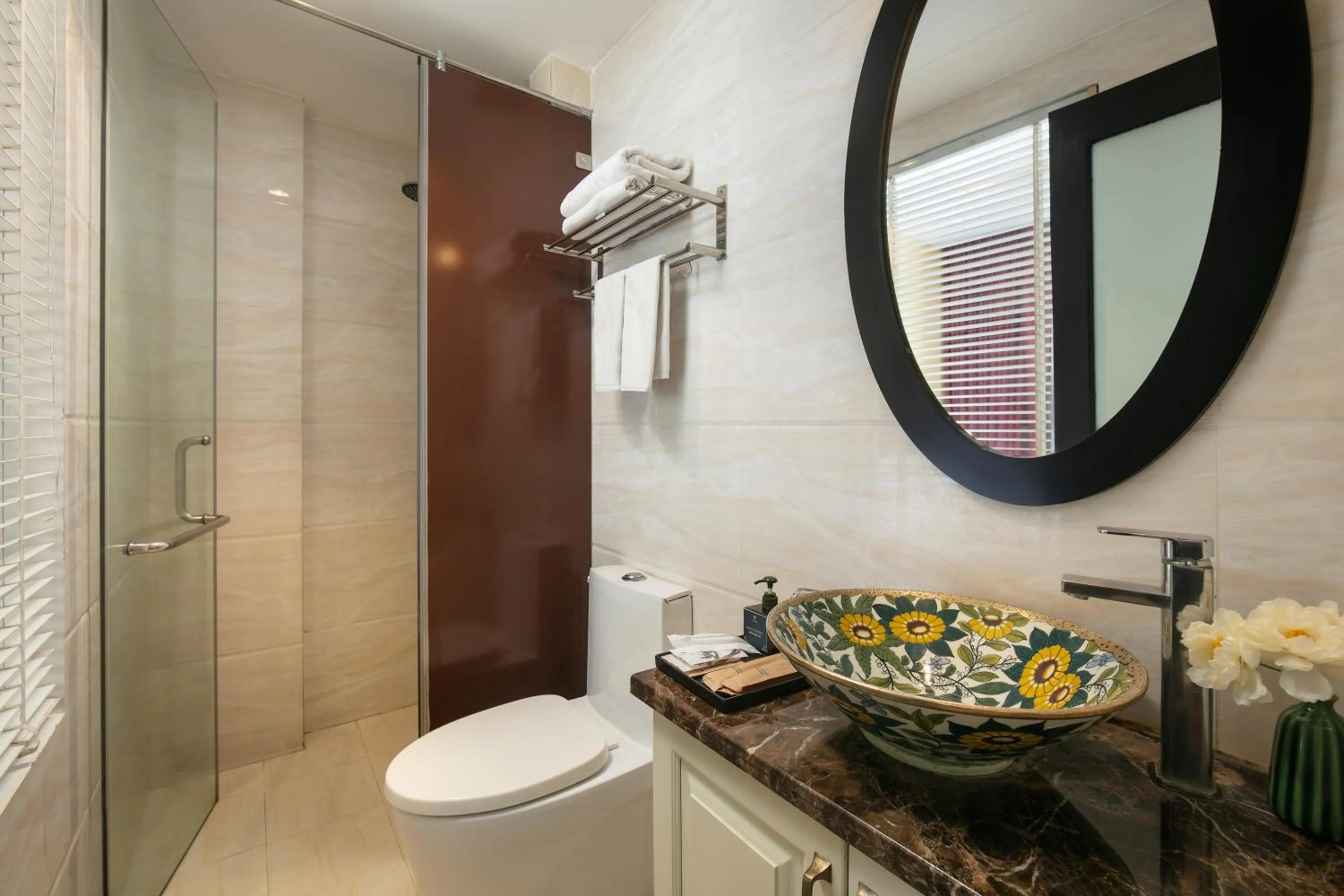 Bathroom in Hanoi Harmonia Hotel & Spa