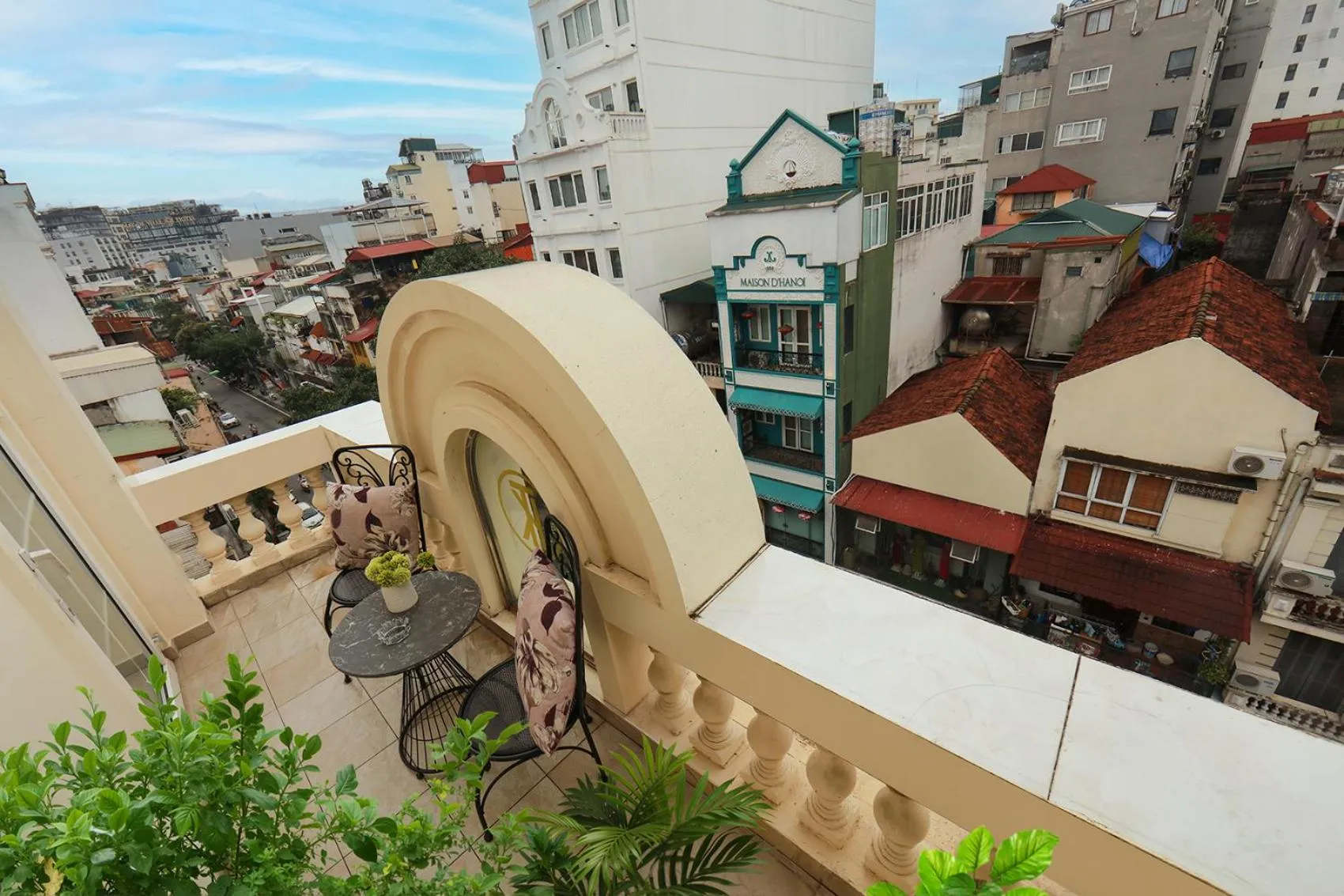 Balcony/Terrace in Hanoi Harmonia Hotel & Spa