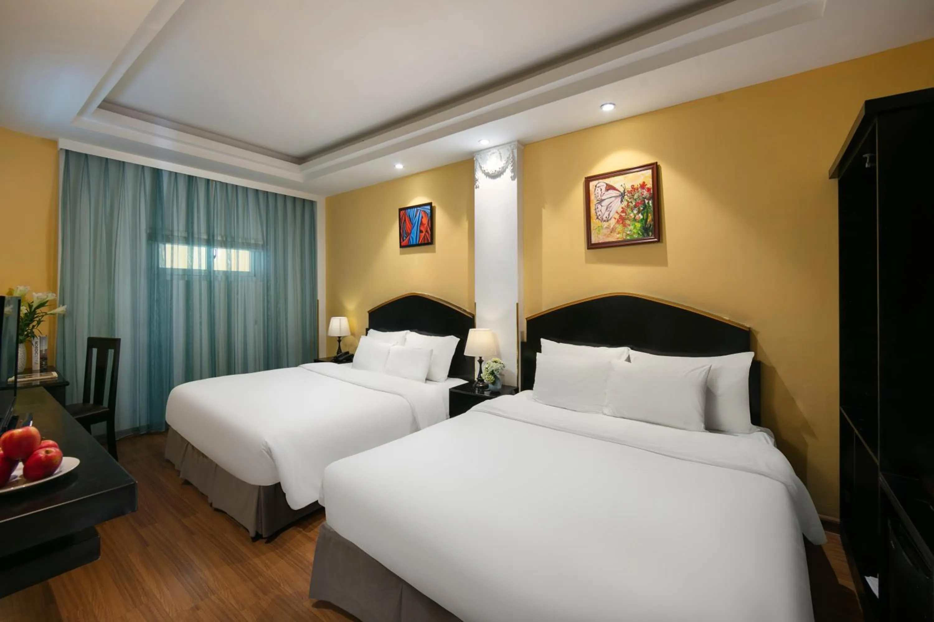 Bed in Hanoi Harmonia Hotel & Spa
