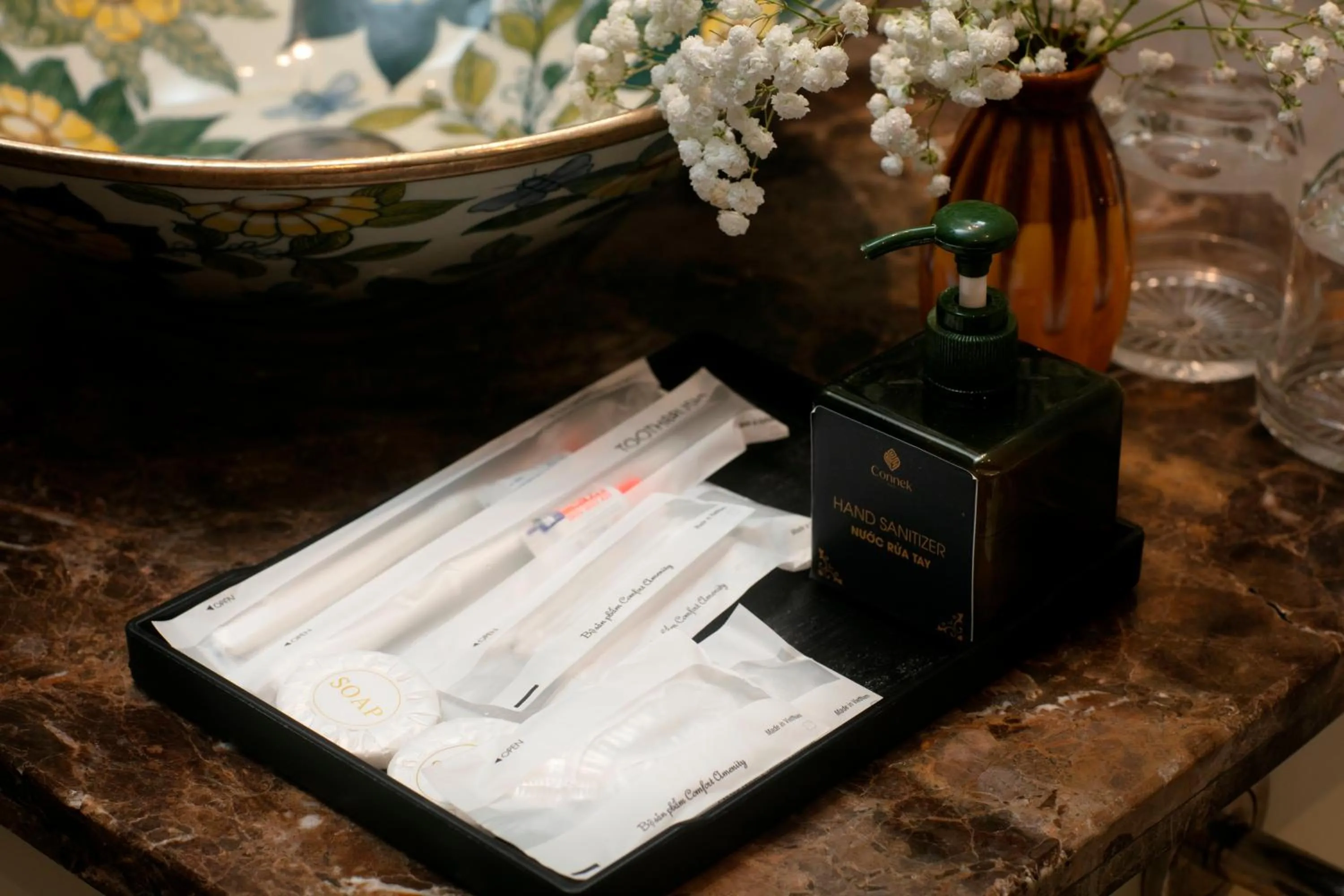 Bathroom in Hanoi Harmonia Hotel & Spa