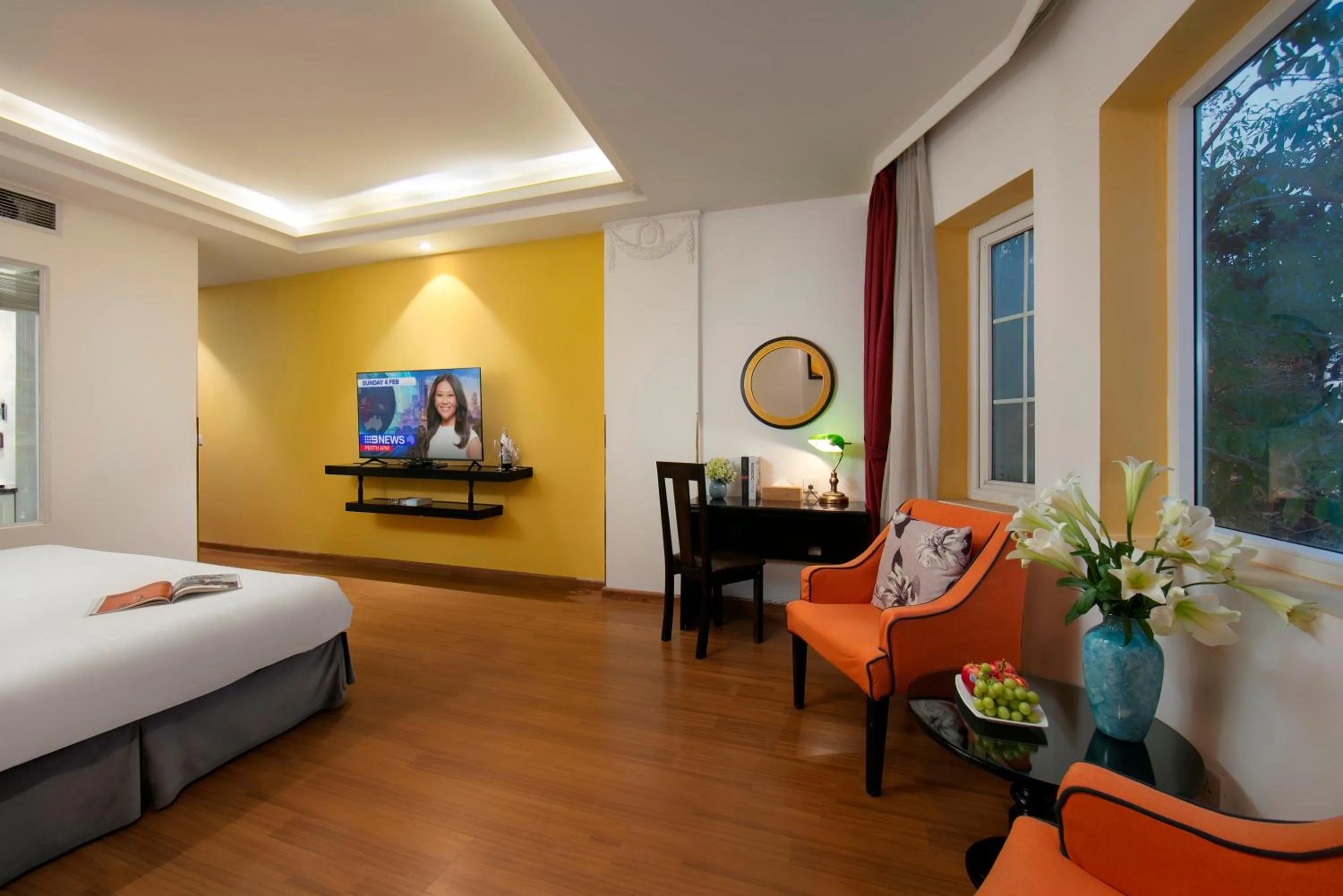 Bed in Hanoi Harmonia Hotel & Spa