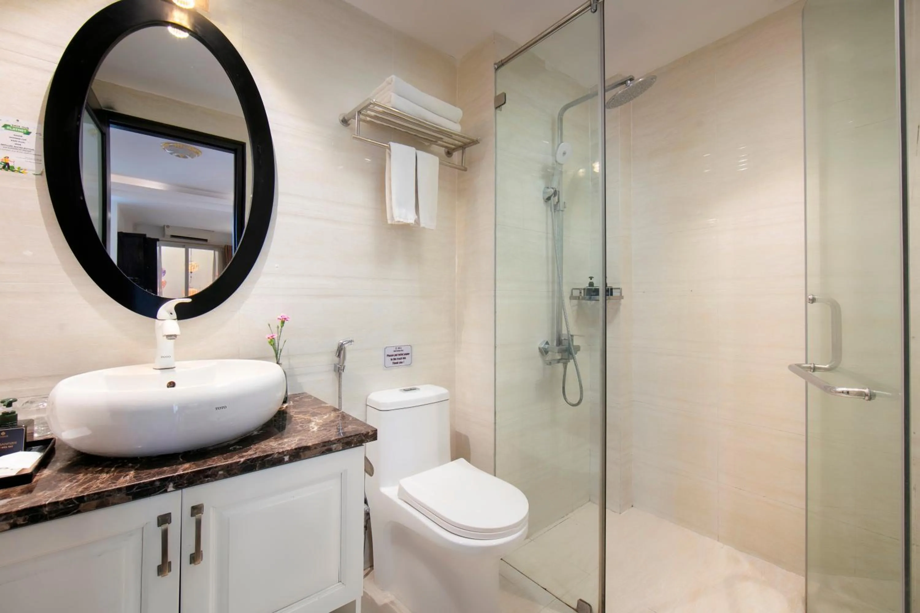 Shower in Hanoi Harmonia Hotel & Spa