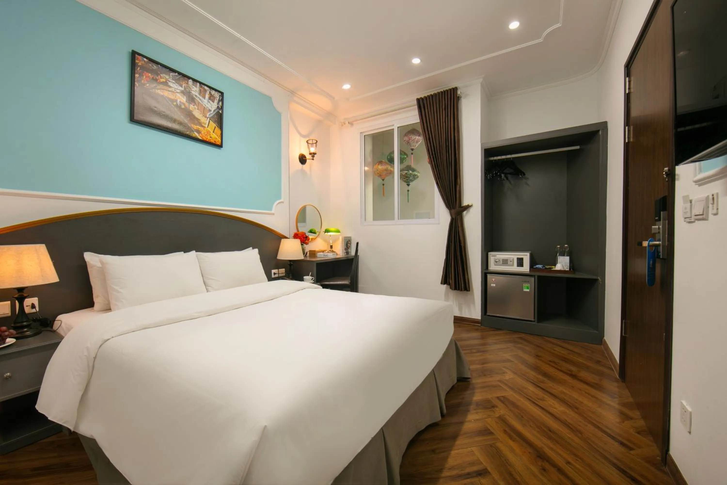 Bed in Hanoi Harmonia Hotel & Spa