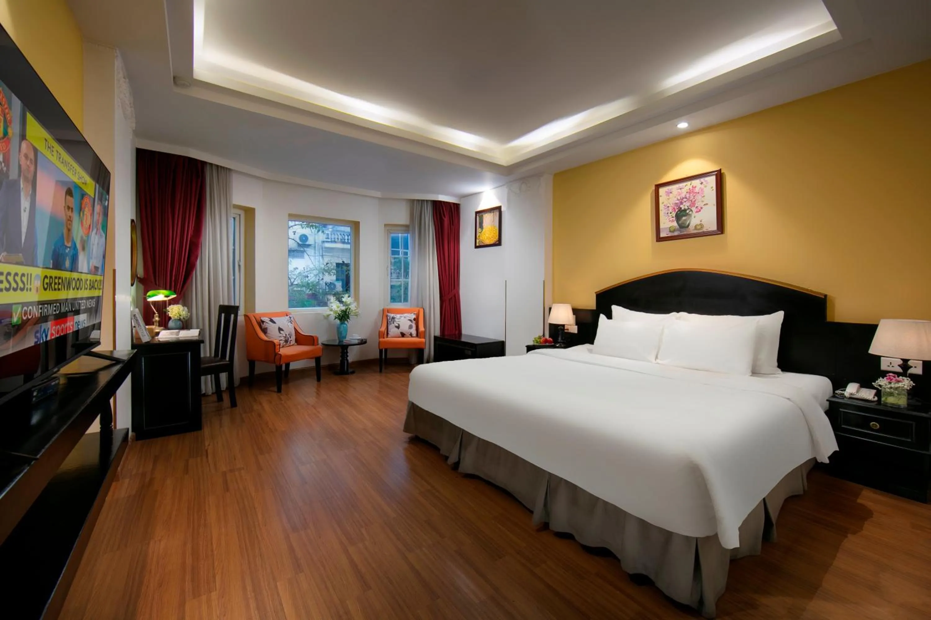 Bed in Hanoi Harmonia Hotel & Spa