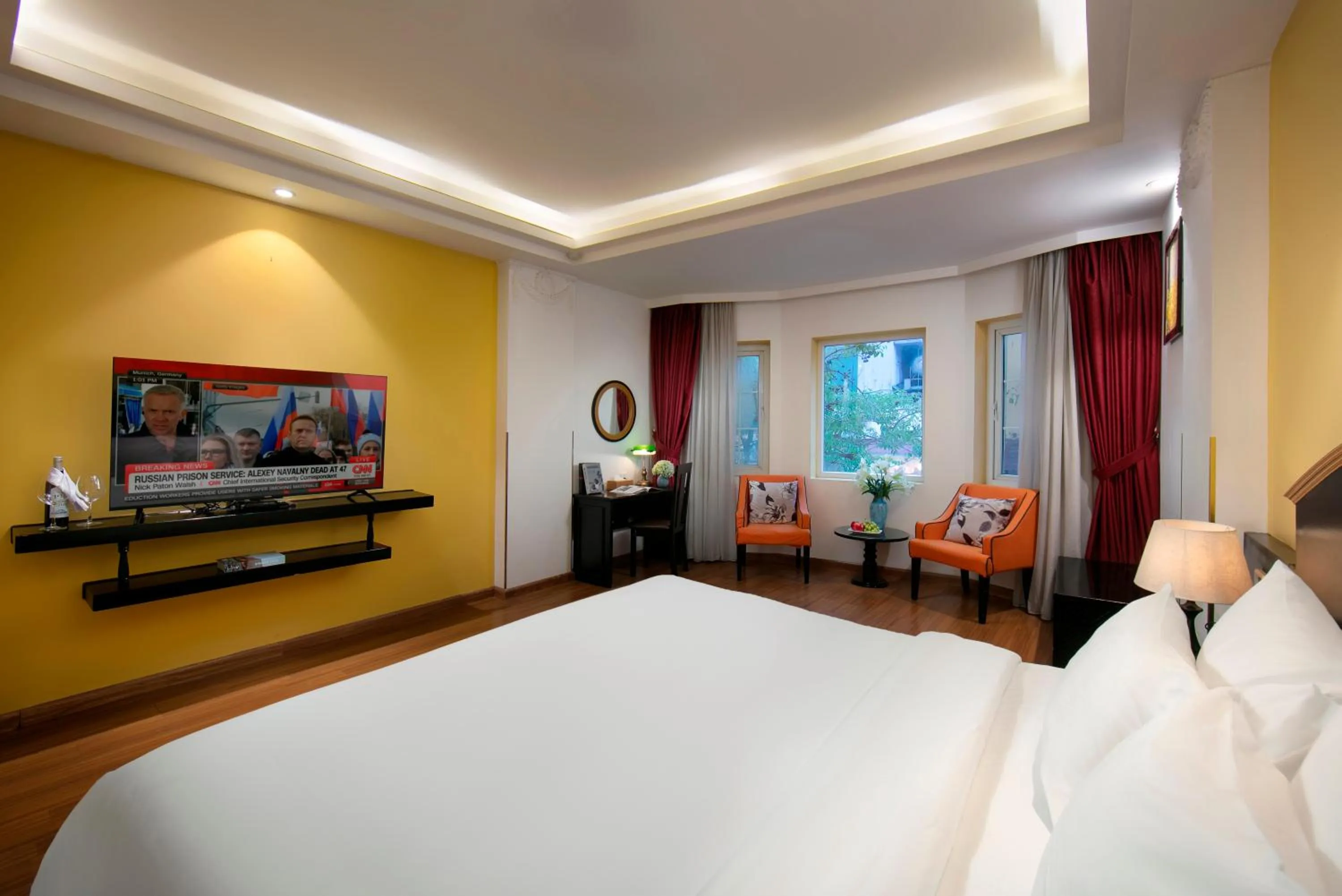 Bed in Hanoi Harmonia Hotel & Spa