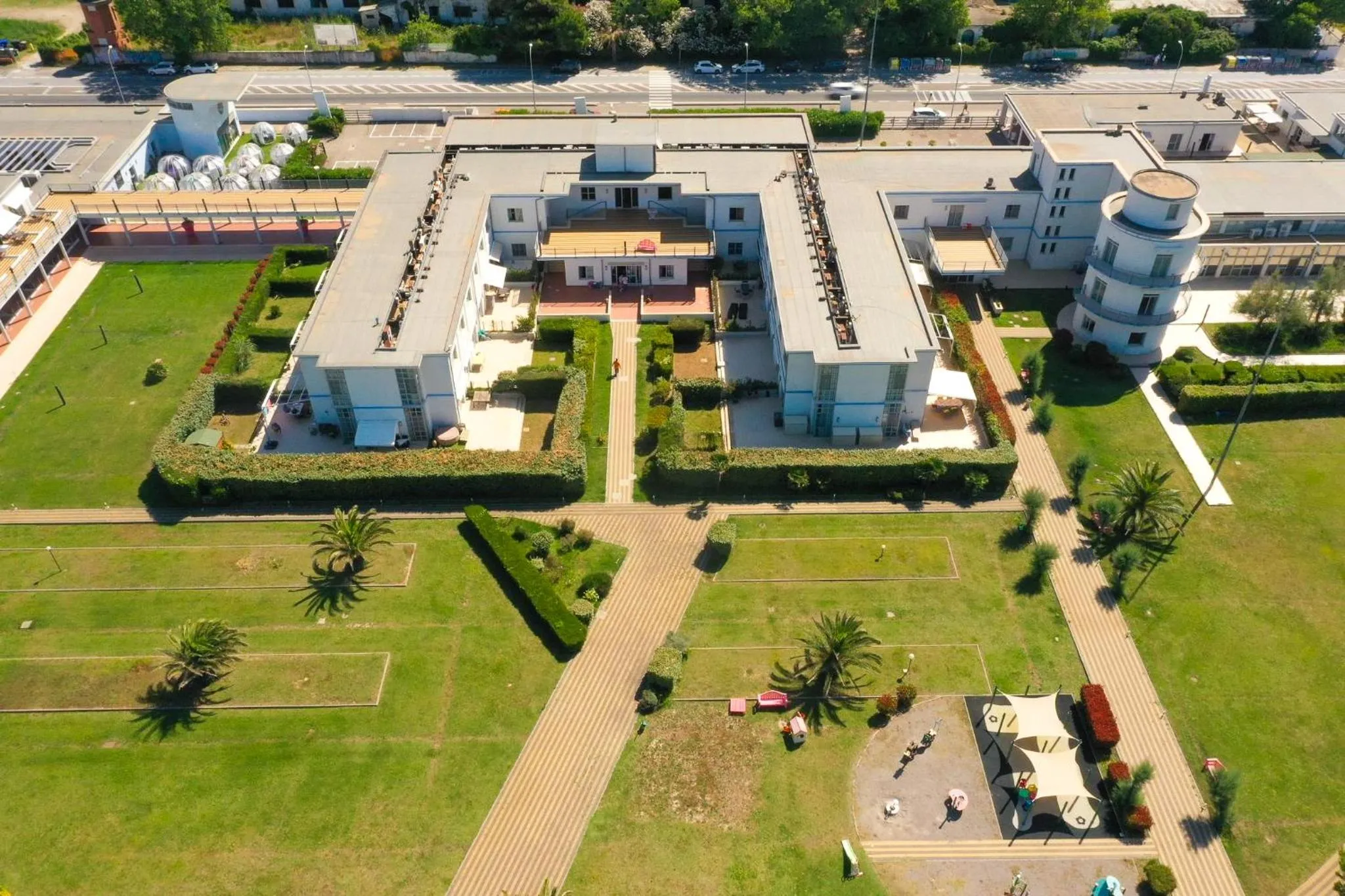 Bird's eye view in Solidago Residence
