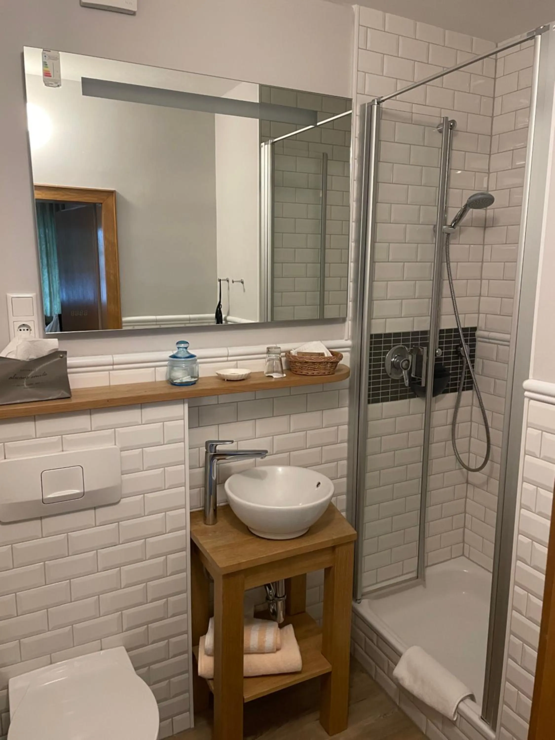 Bathroom in Hotel Tannenhof