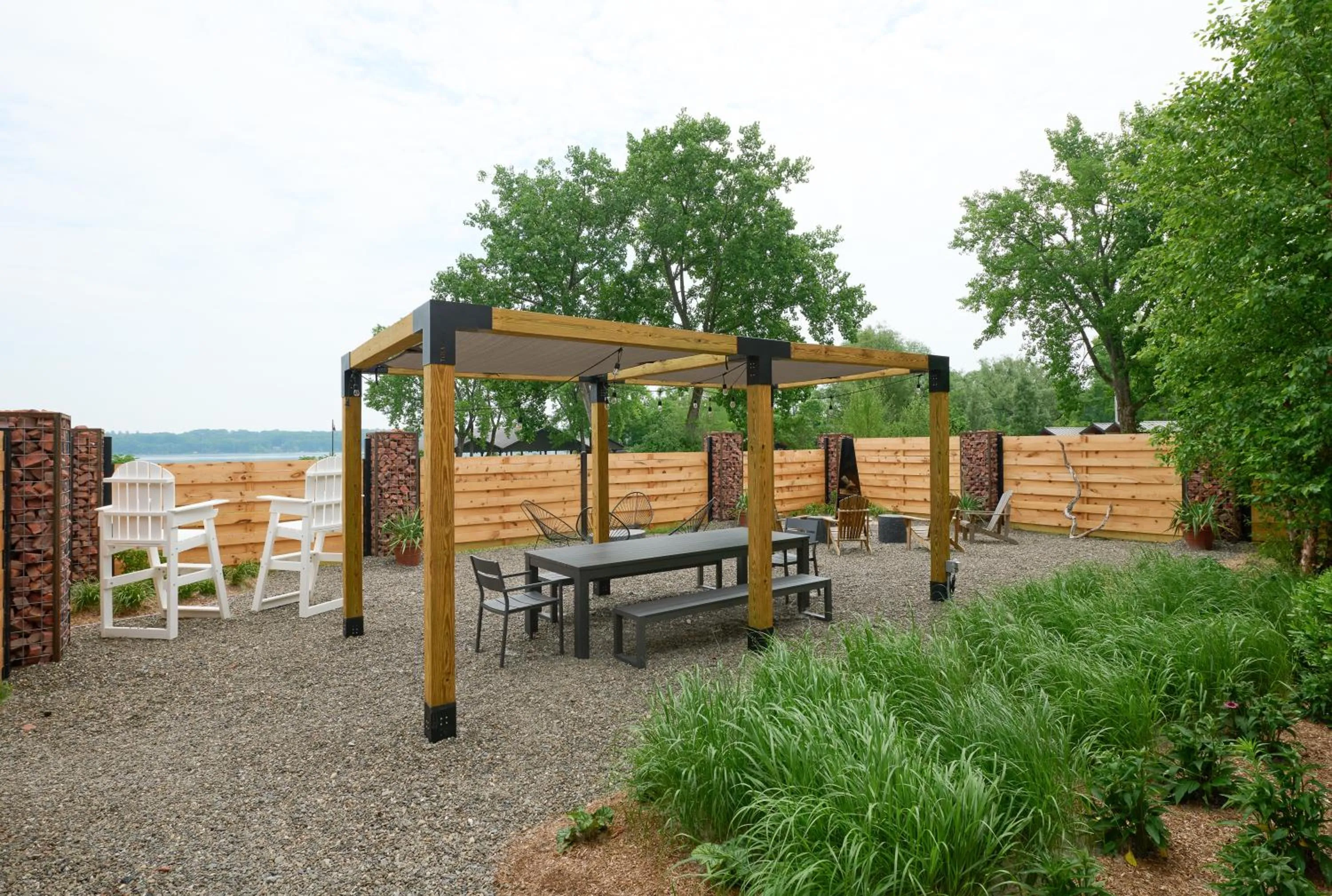 Seating area in Hutton Brickyards Riverfront Hotel & Venue