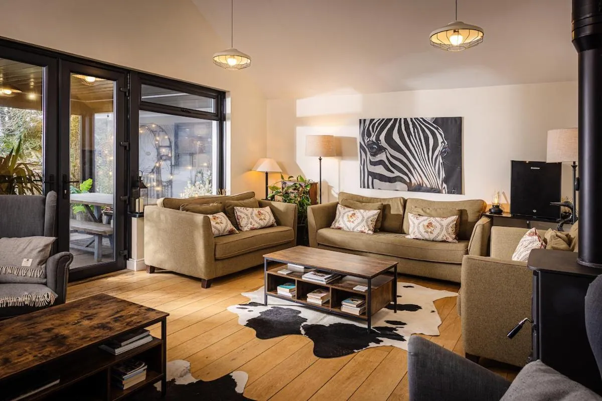 Living room in Manse On The Beach
