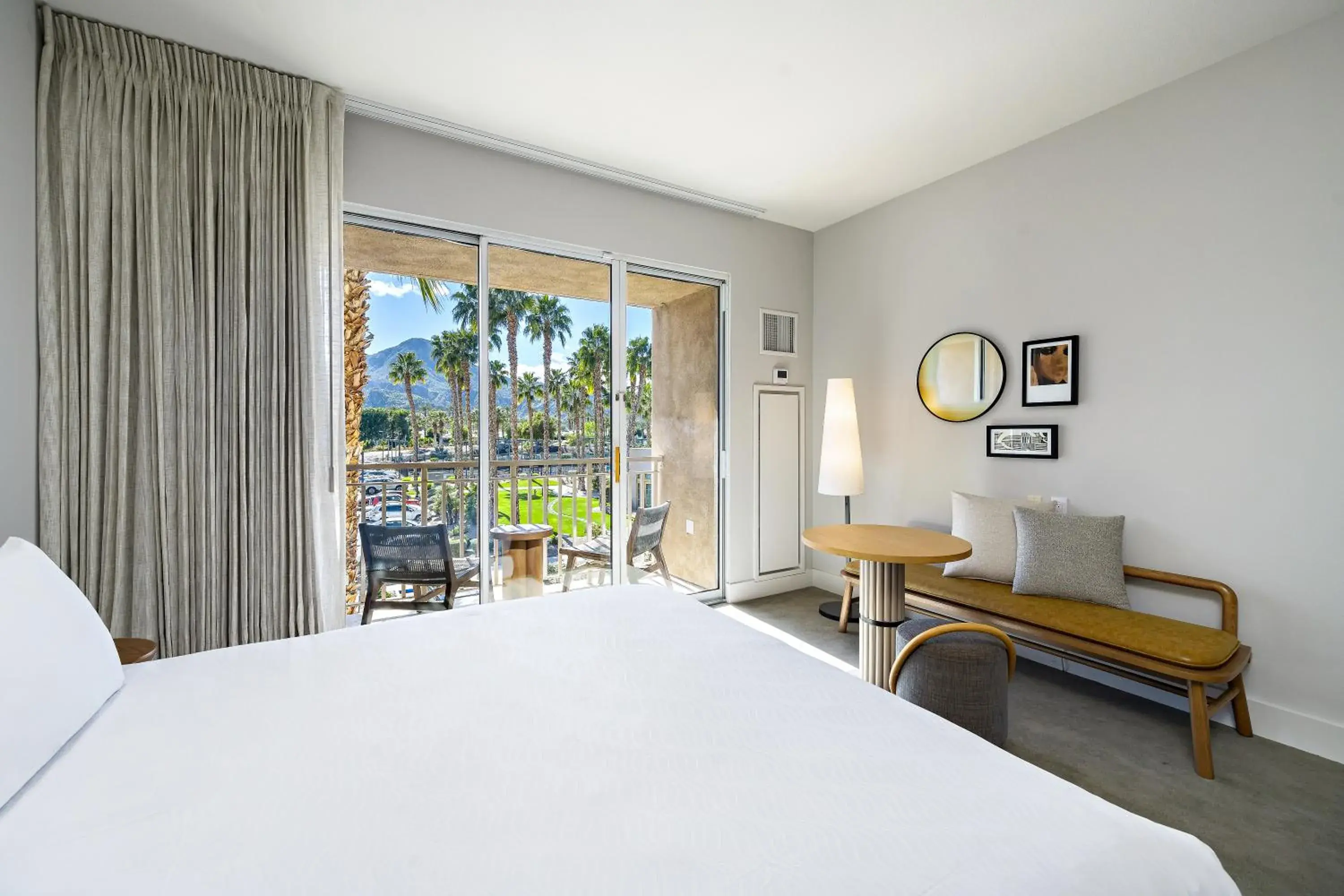 View (from property/room), Bed in Grand Hyatt Indian Wells Resort & Villas View (from property/room), Bed in Grand Hyatt Indian Wells Resort & Villas