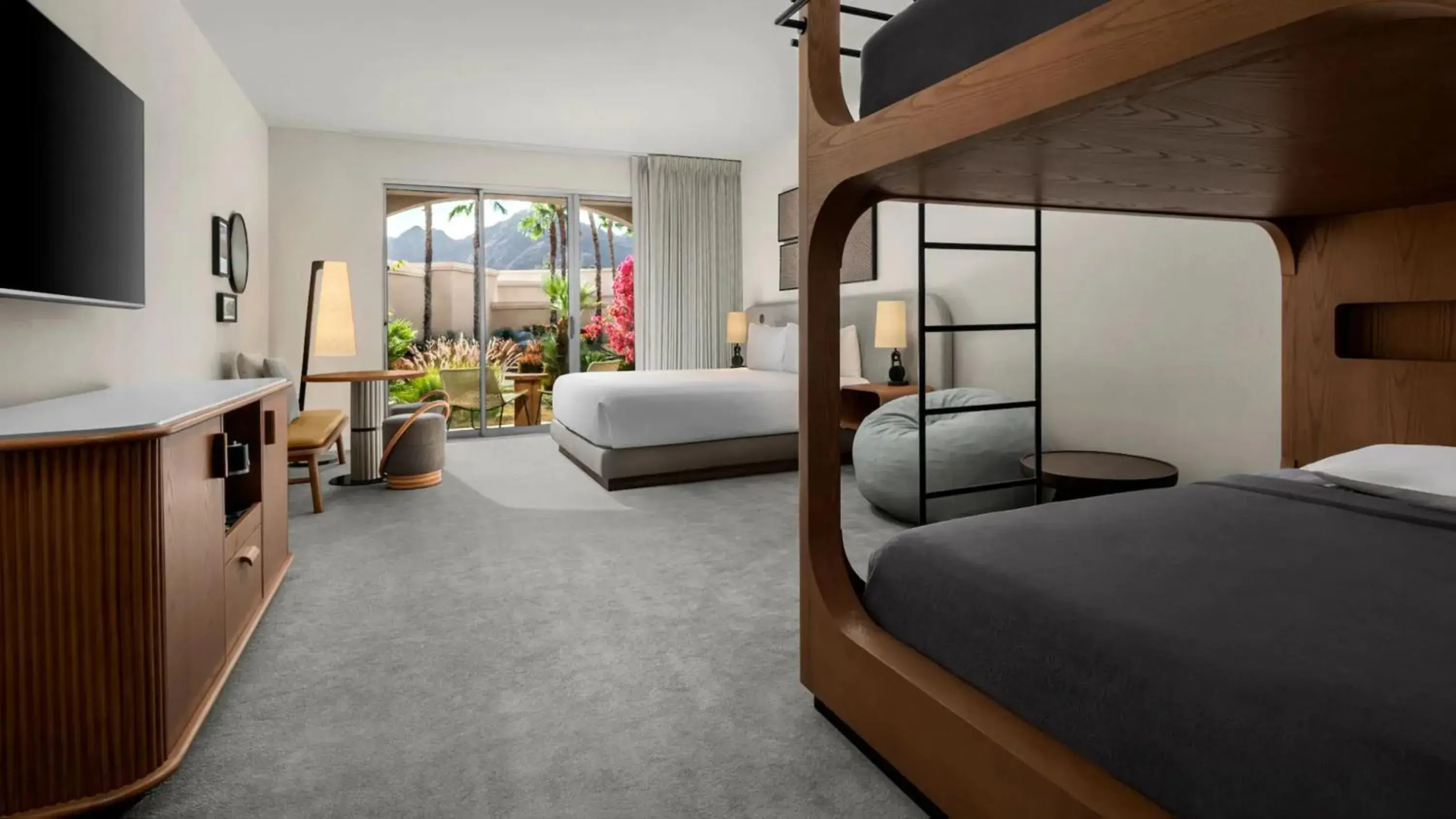 1 King Bed with Bunk Beds Family Room in Grand Hyatt Indian Wells Resort & Villas 1 King Bed with Bunk Beds Family Room in Grand Hyatt Indian Wells Resort & Villas