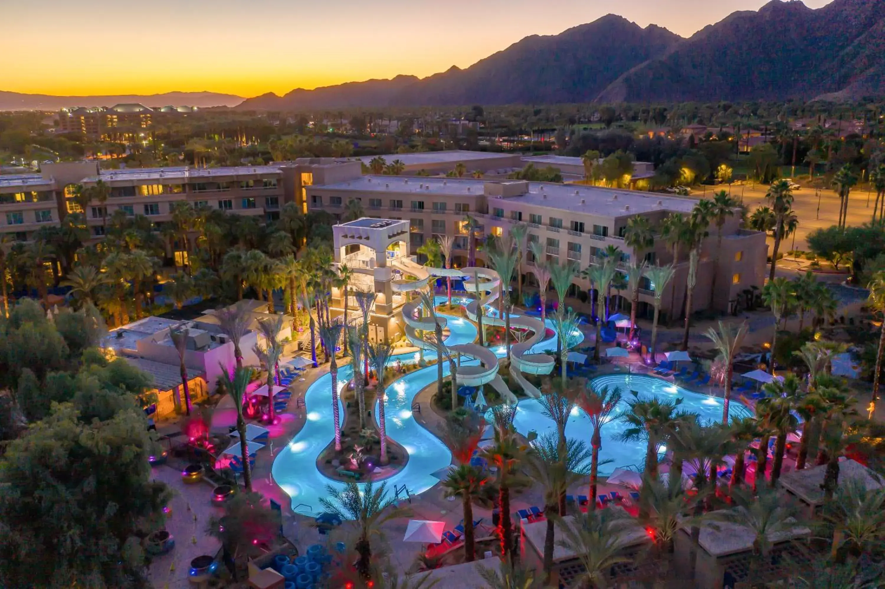 Bird's eye view in Grand Hyatt Indian Wells Resort & Villas Bird's eye view in Grand Hyatt Indian Wells Resort & Villas