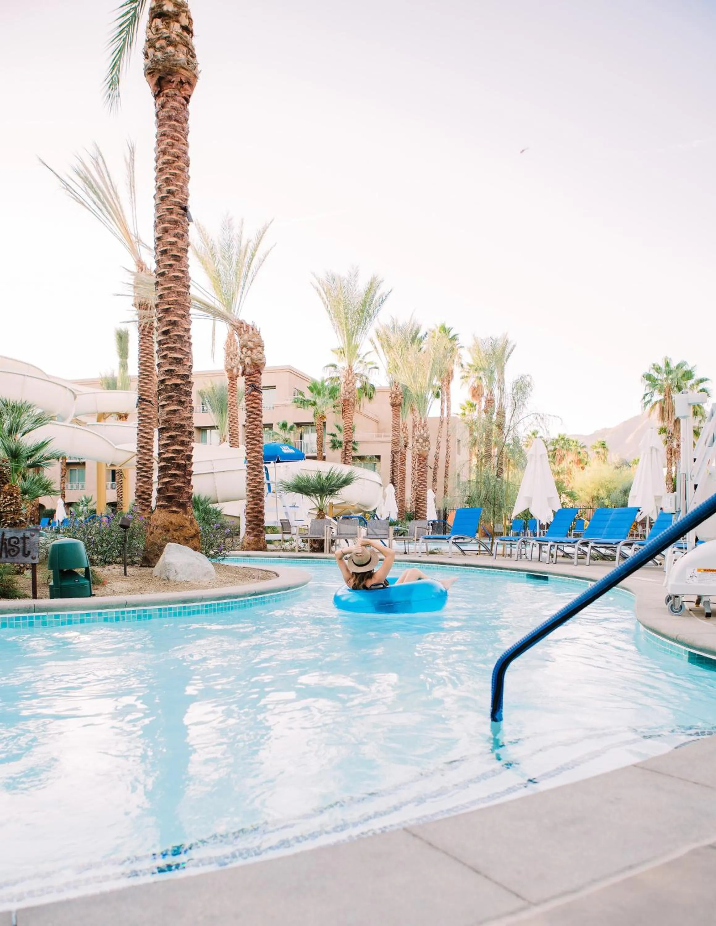 Aqua park in Grand Hyatt Indian Wells Resort & Villas