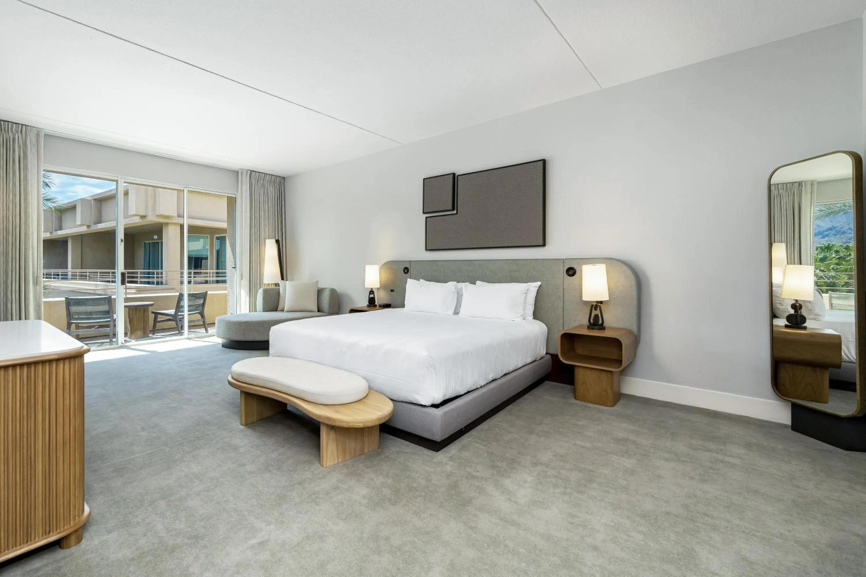 Seating area, Bed in Grand Hyatt Indian Wells Resort & Villas