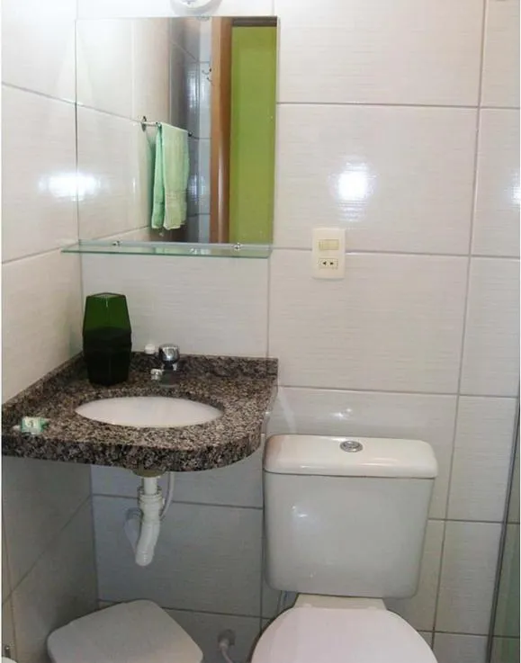 Bathroom in Pousada Ouriço