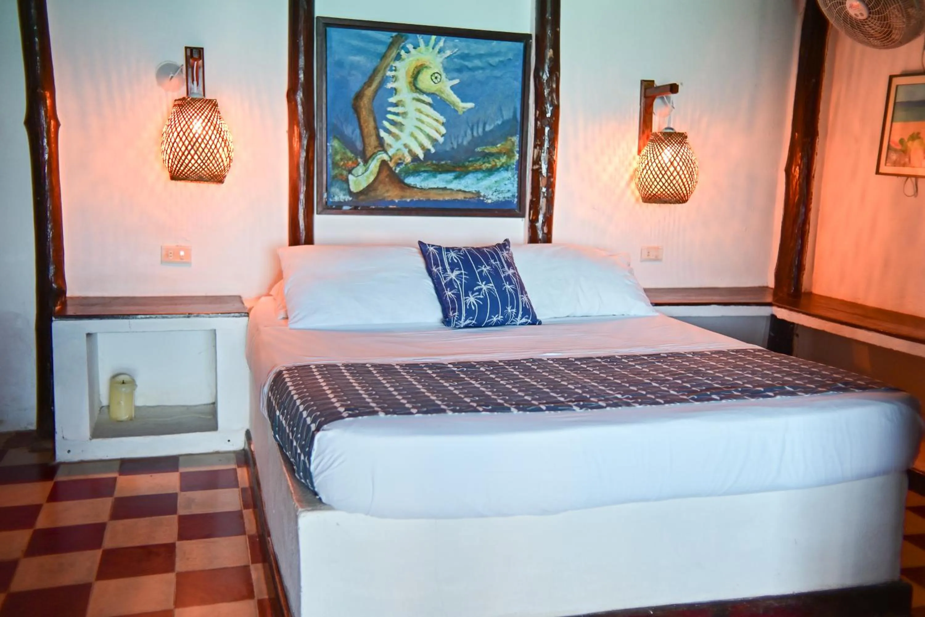 Bedroom, Bed in Hotel Isla Del Pirata