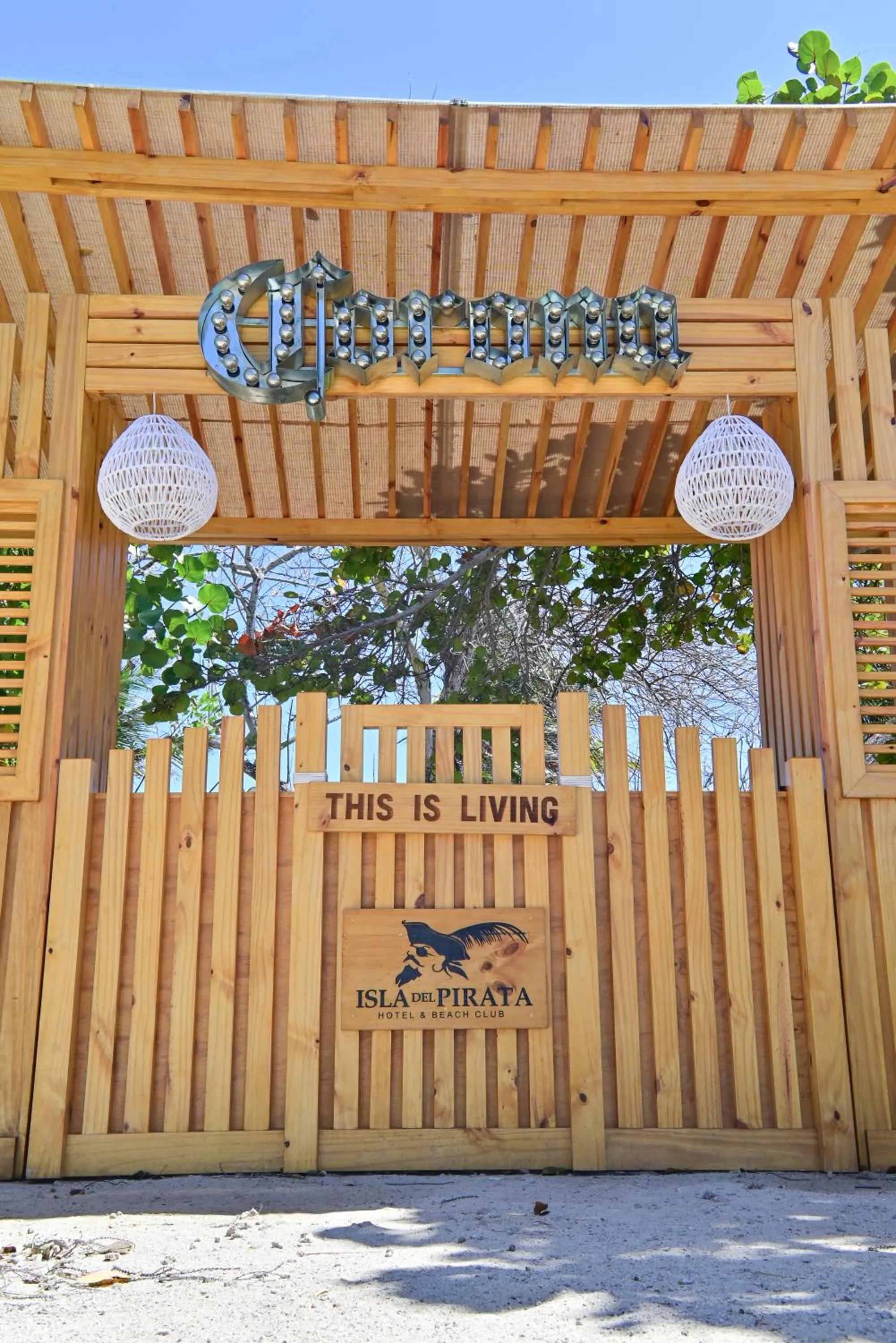 On site in Hotel Isla Del Pirata