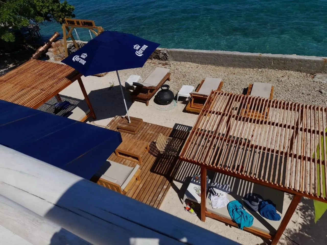 Sea view in Hotel Isla Del Pirata