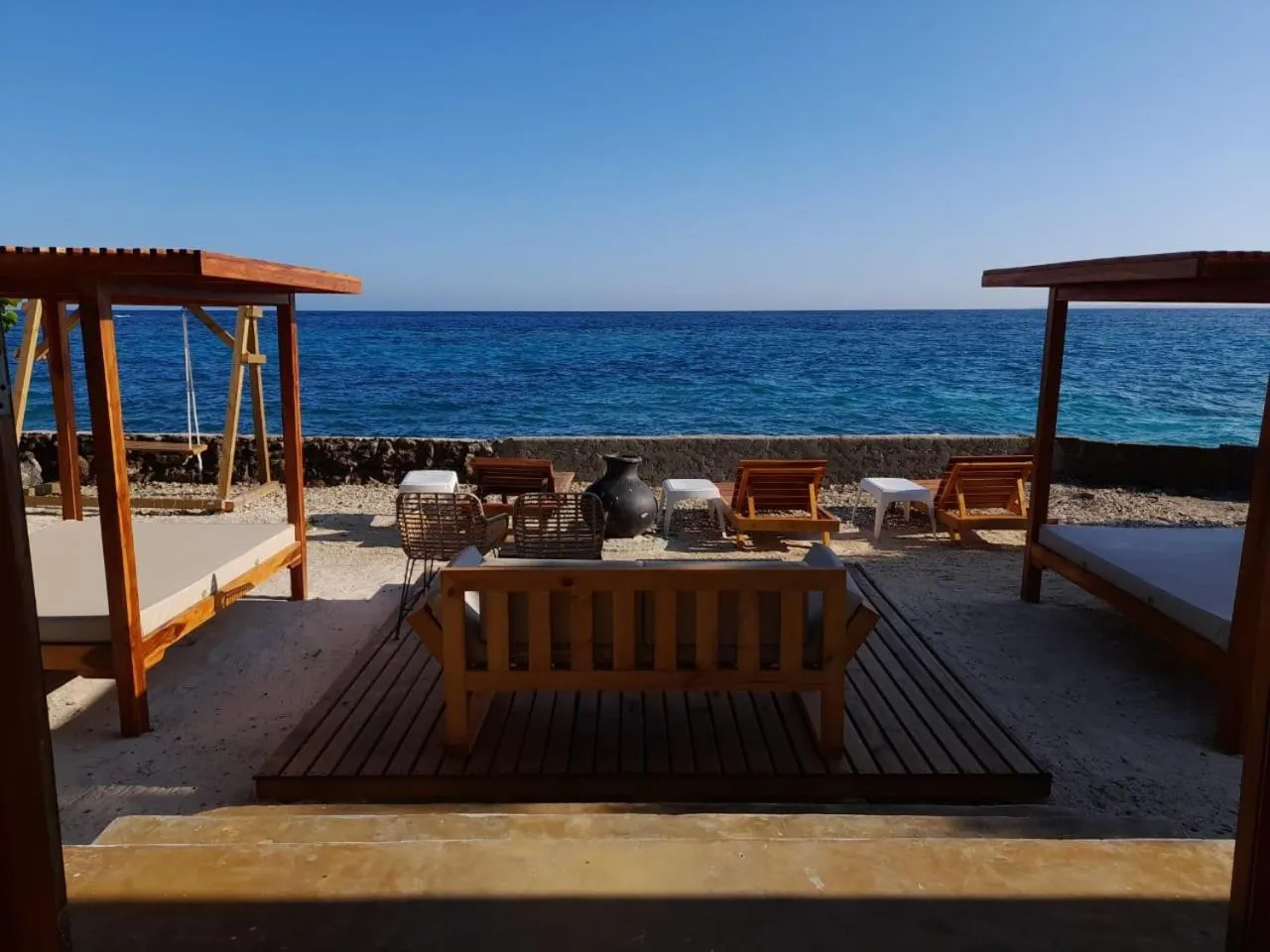 Sea view in Hotel Isla Del Pirata