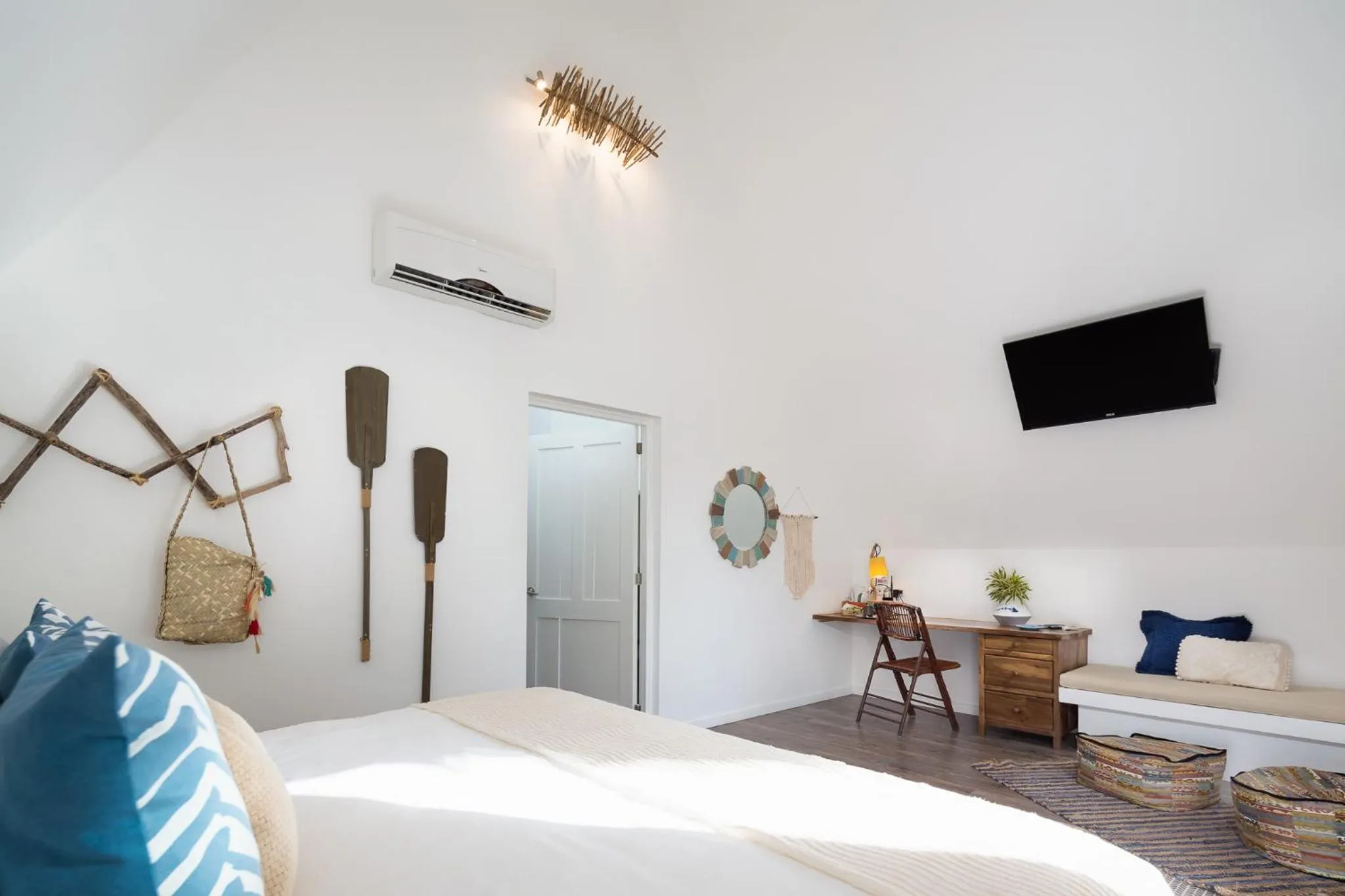 Bed in Punta Rucia Lodge Hotel Boutique & Spa