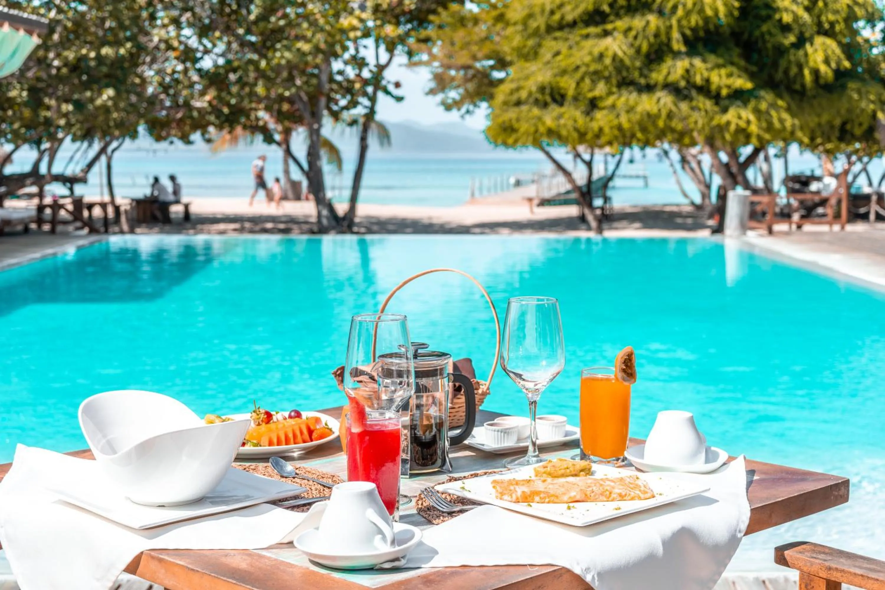 Coffee/tea facilities in Punta Rucia Lodge Hotel Boutique & Spa