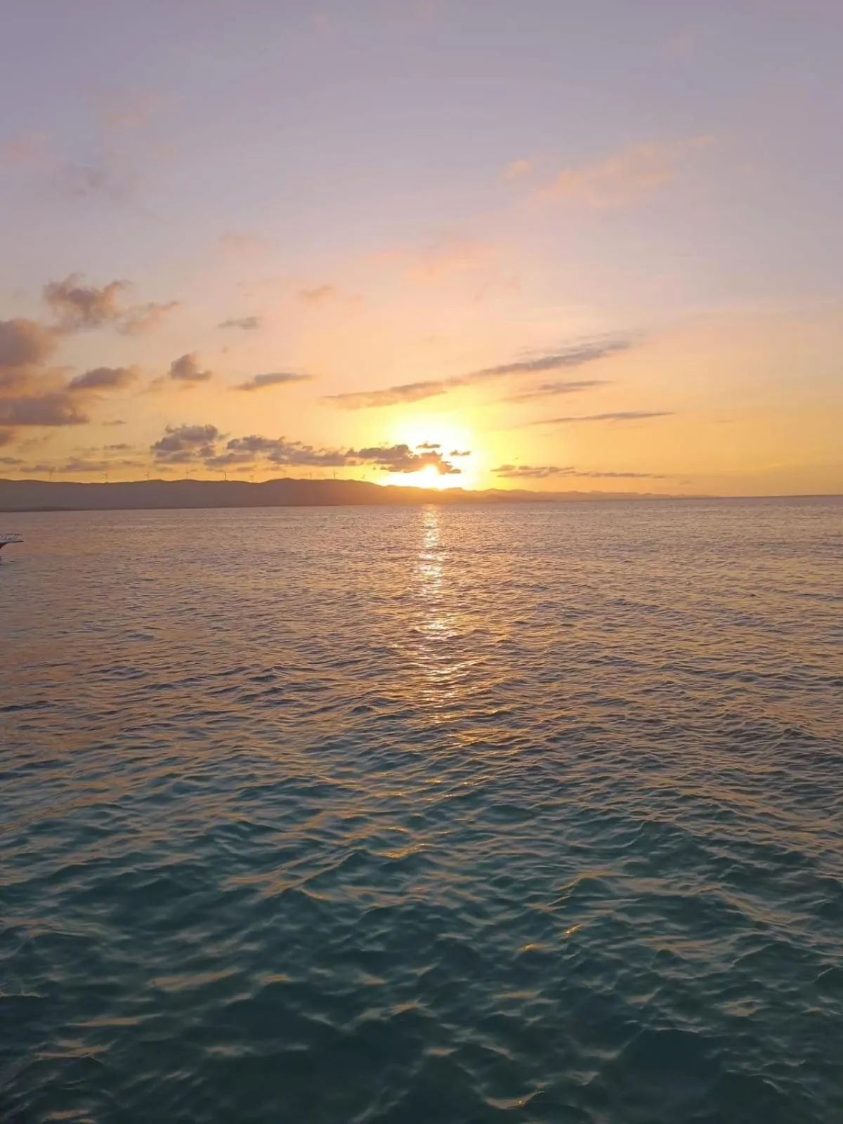 Sunset in Punta Rucia Lodge Hotel Boutique & Spa