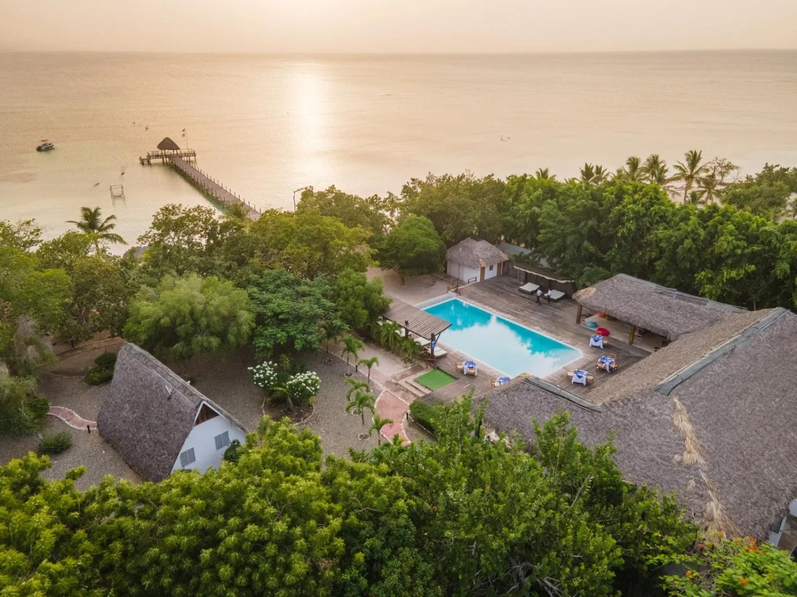 Bird's eye view in Punta Rucia Lodge Hotel Boutique & Spa