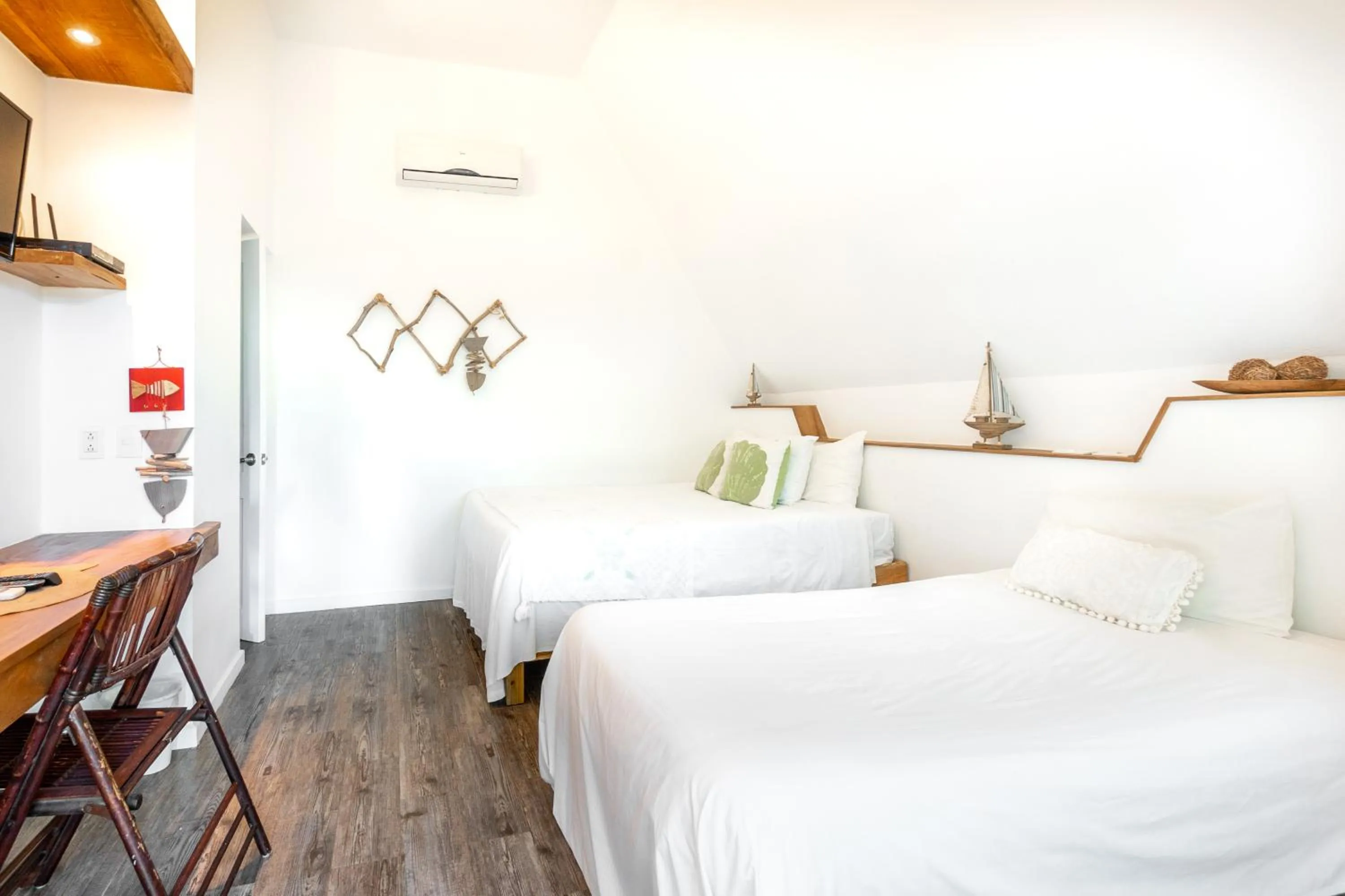 Bed in Punta Rucia Lodge Hotel Boutique & Spa