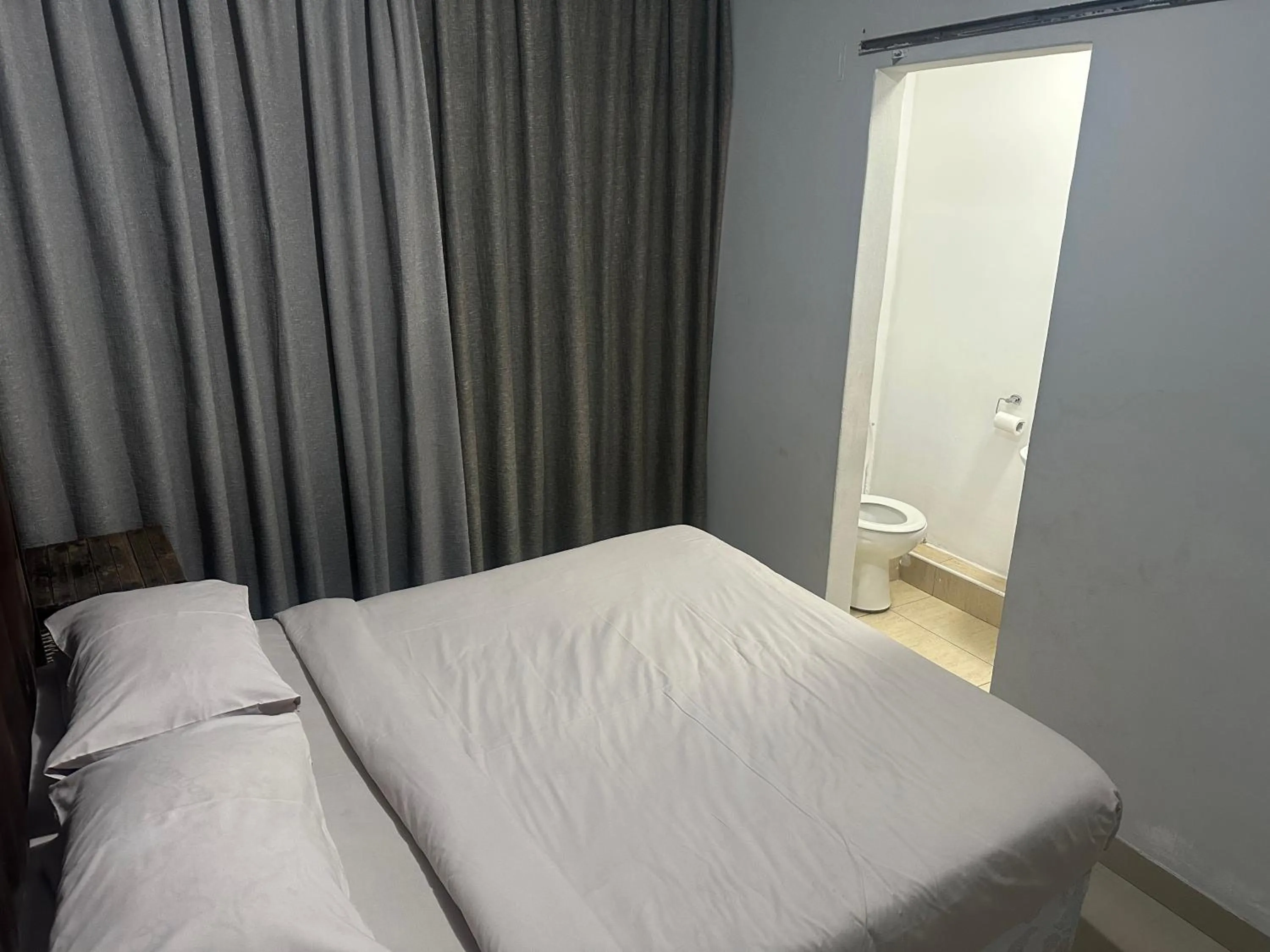 Bed in Sandz accomodation at 108