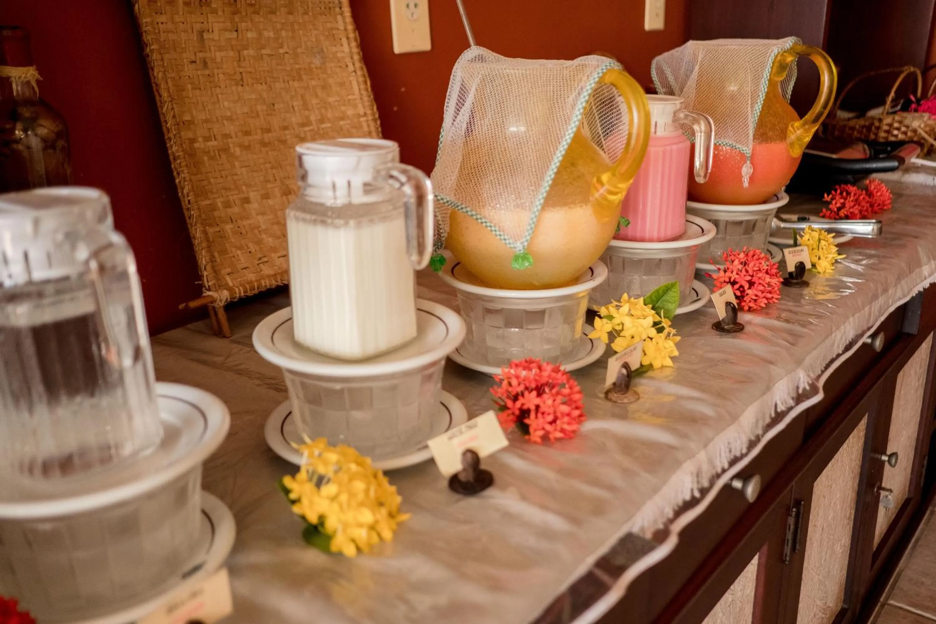 Food and drinks in Hotel Porto do Zimbo