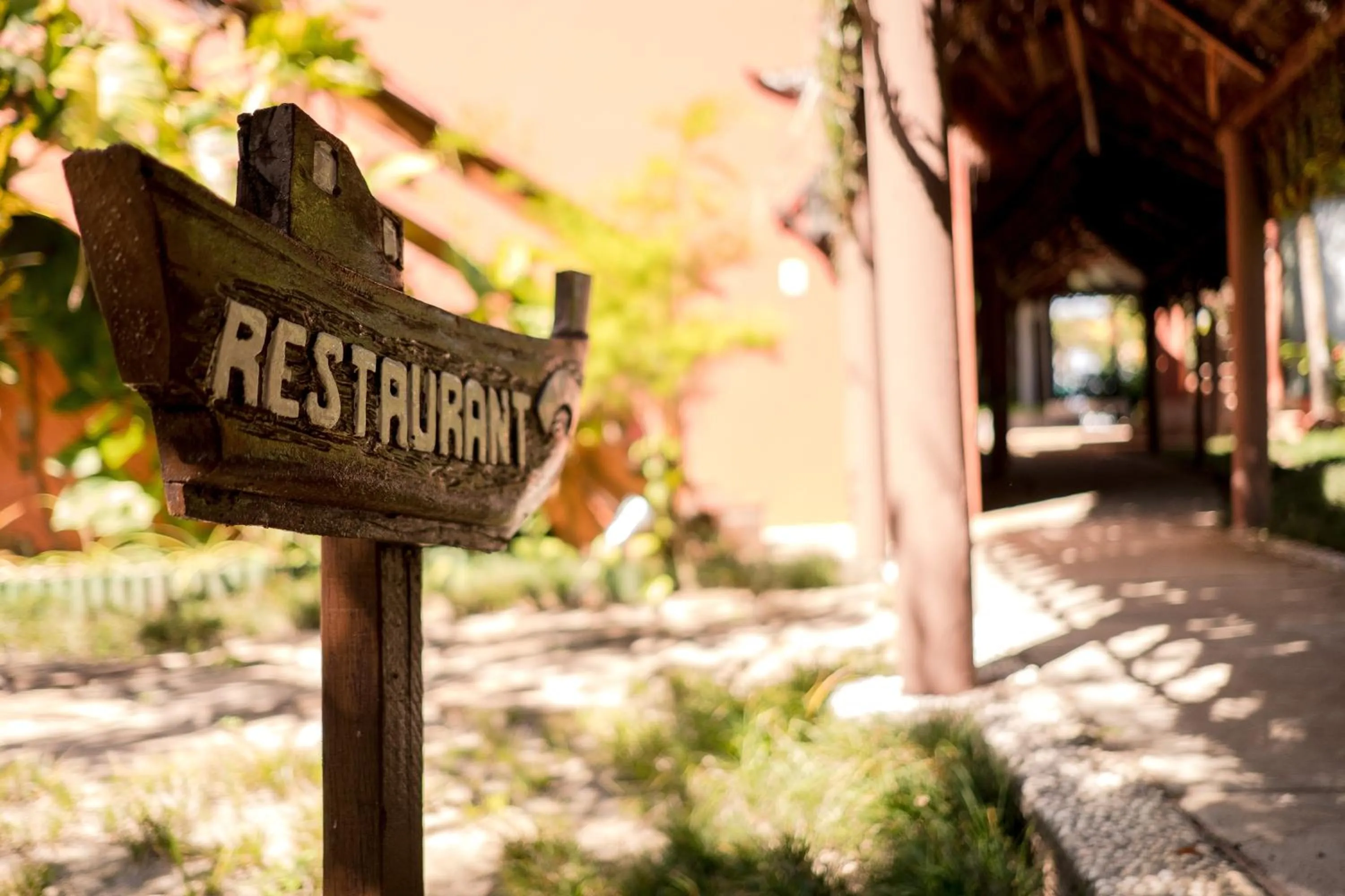 Logo/Certificate/Sign in Hotel Porto do Zimbo