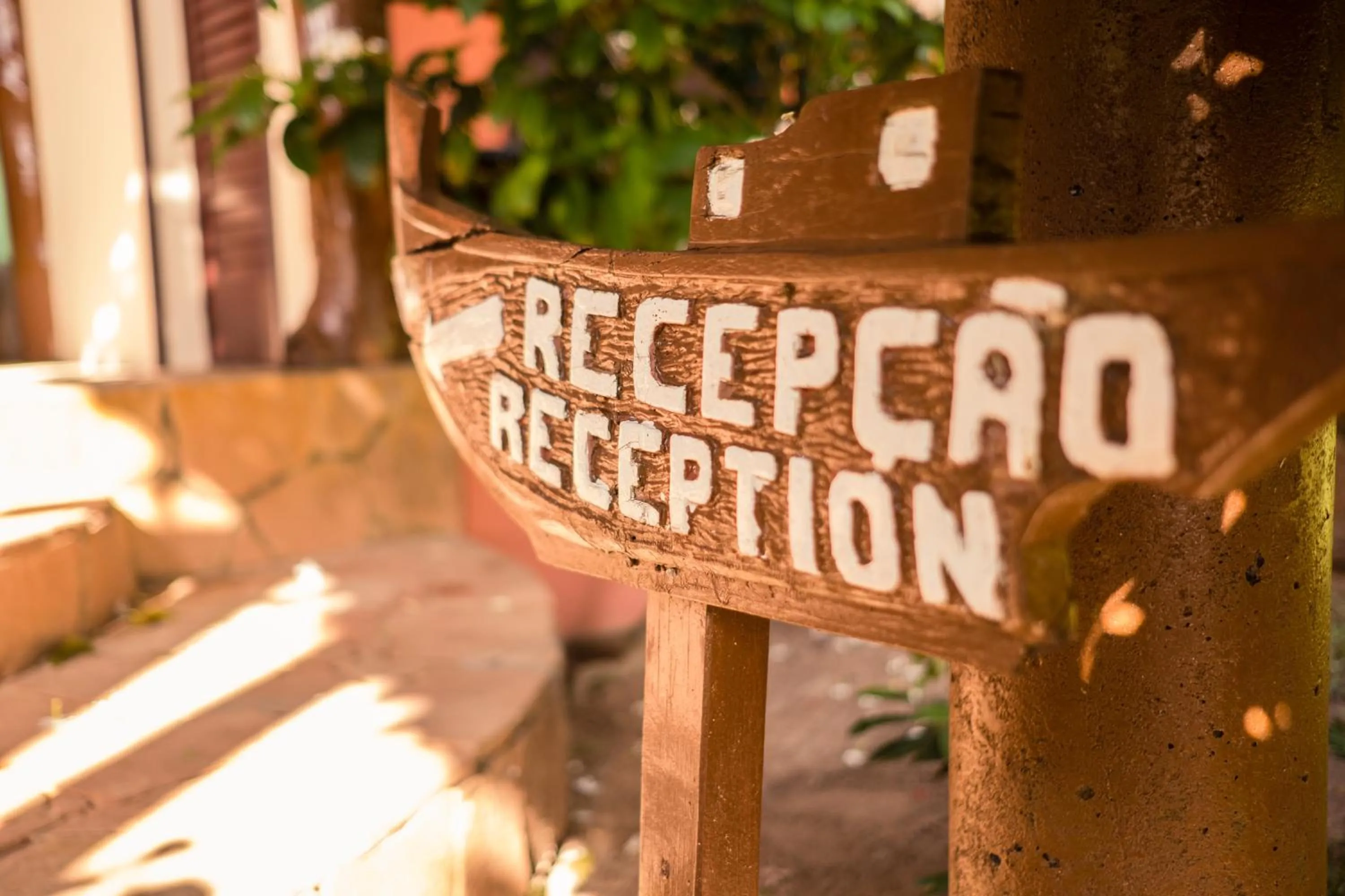 Property building in Hotel Porto do Zimbo