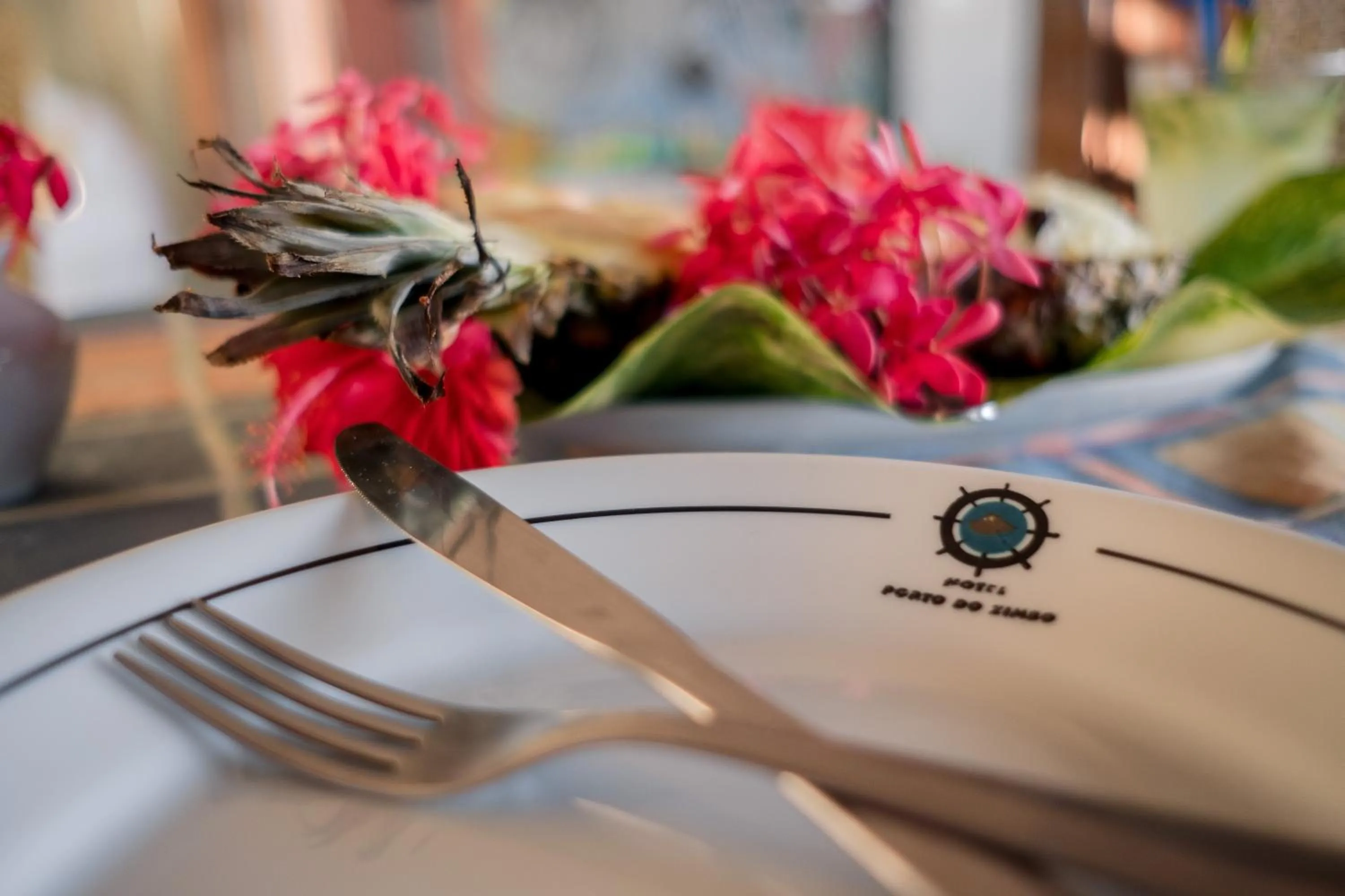 Decorative detail in Hotel Porto do Zimbo