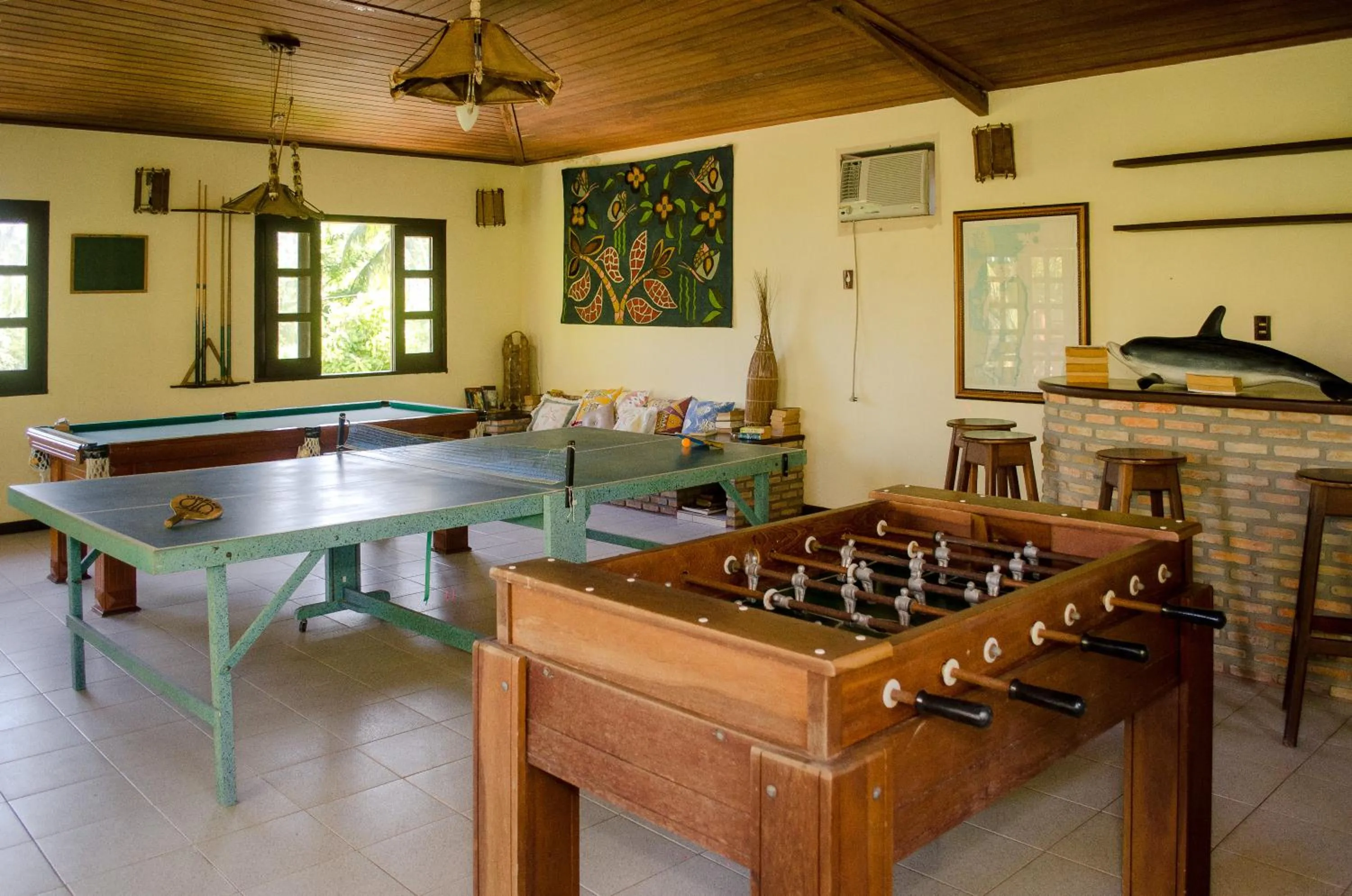 Game Room in Hotel Porto do Zimbo